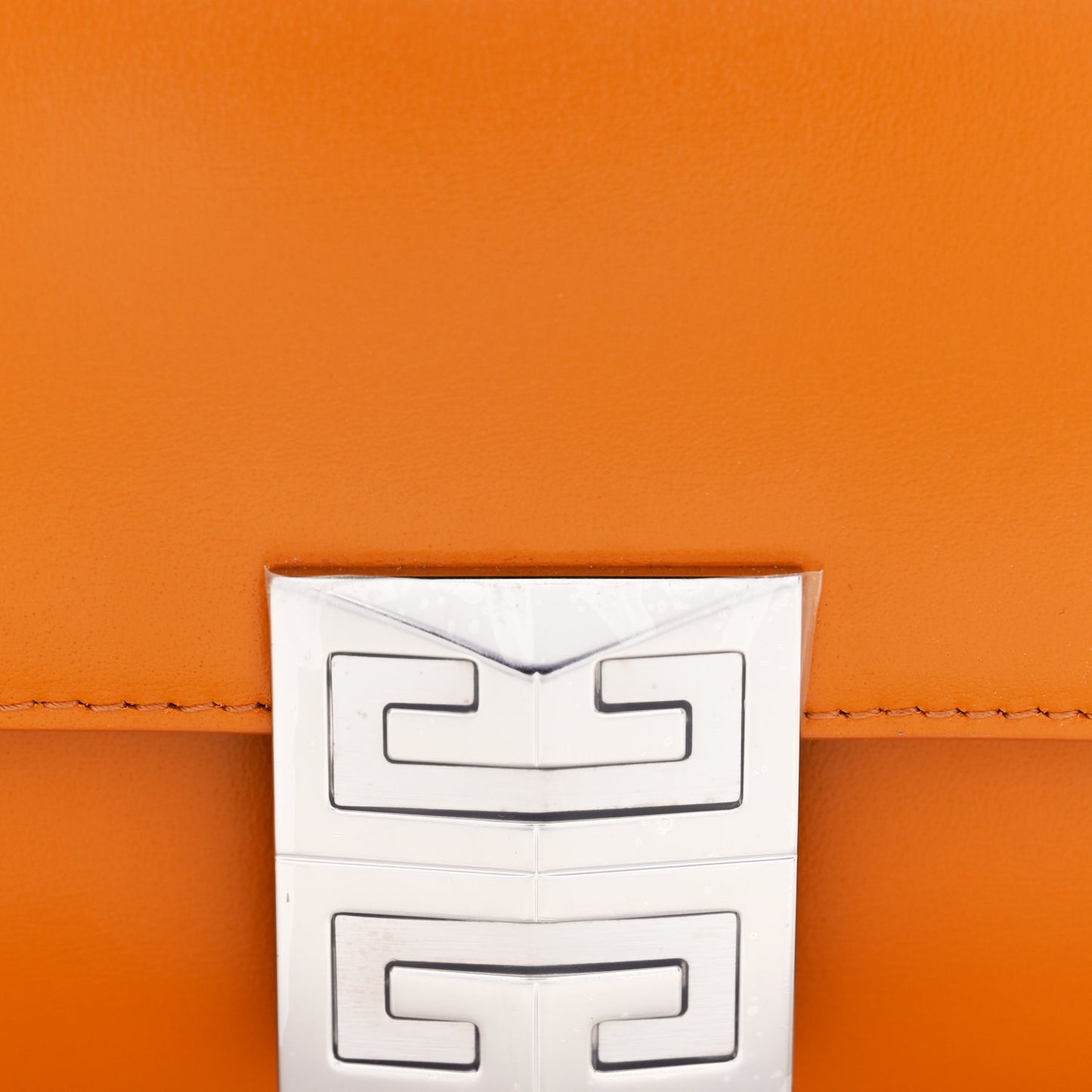 Givenchy Box Calfskin Small 4G Shoulder Bag Orange