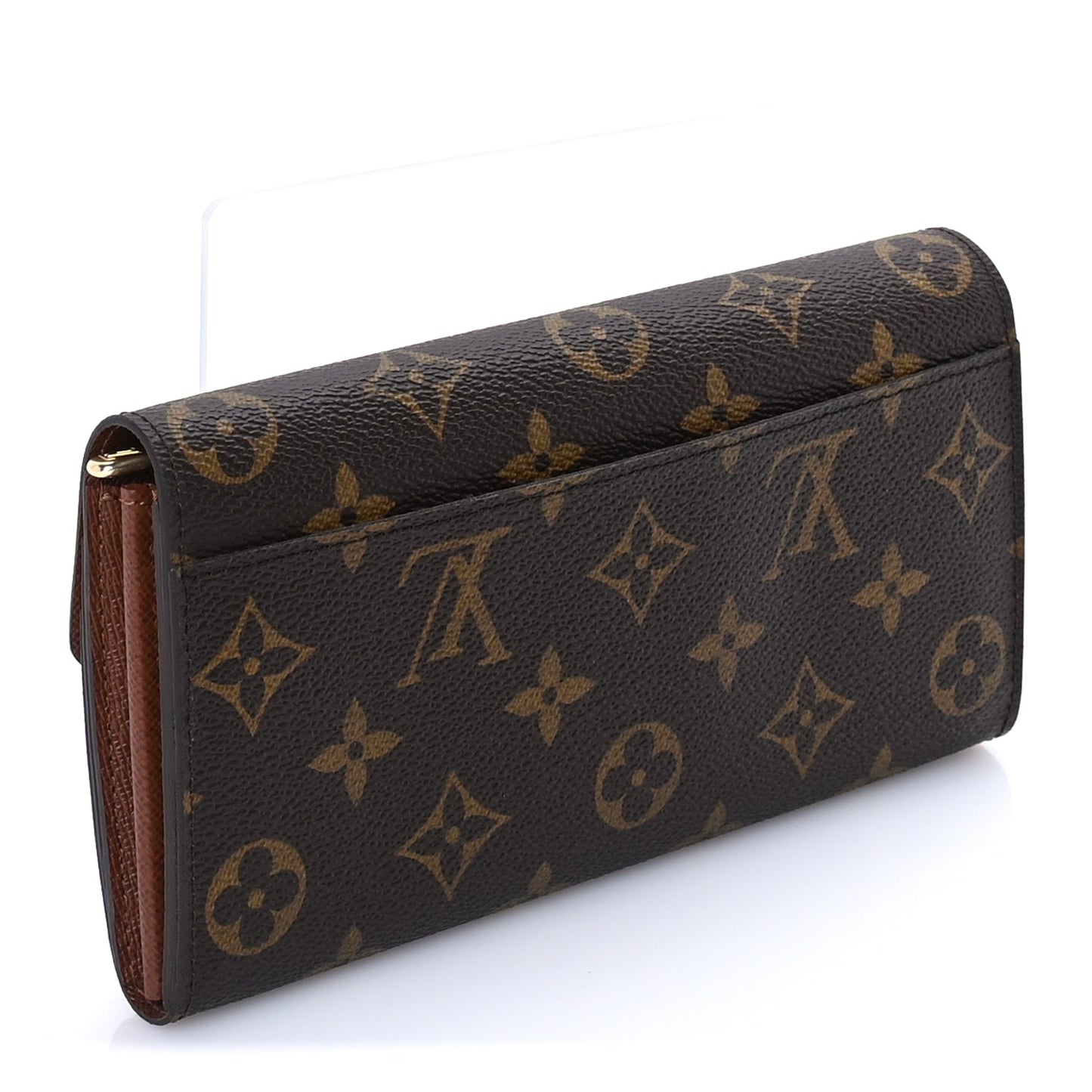 Louis Vuitton Monogram Sarah Wallet NM Brown