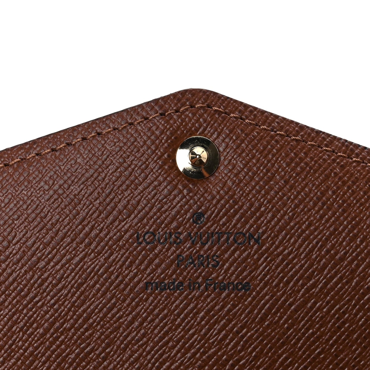 Louis Vuitton Monogram Sarah Wallet NM Brown