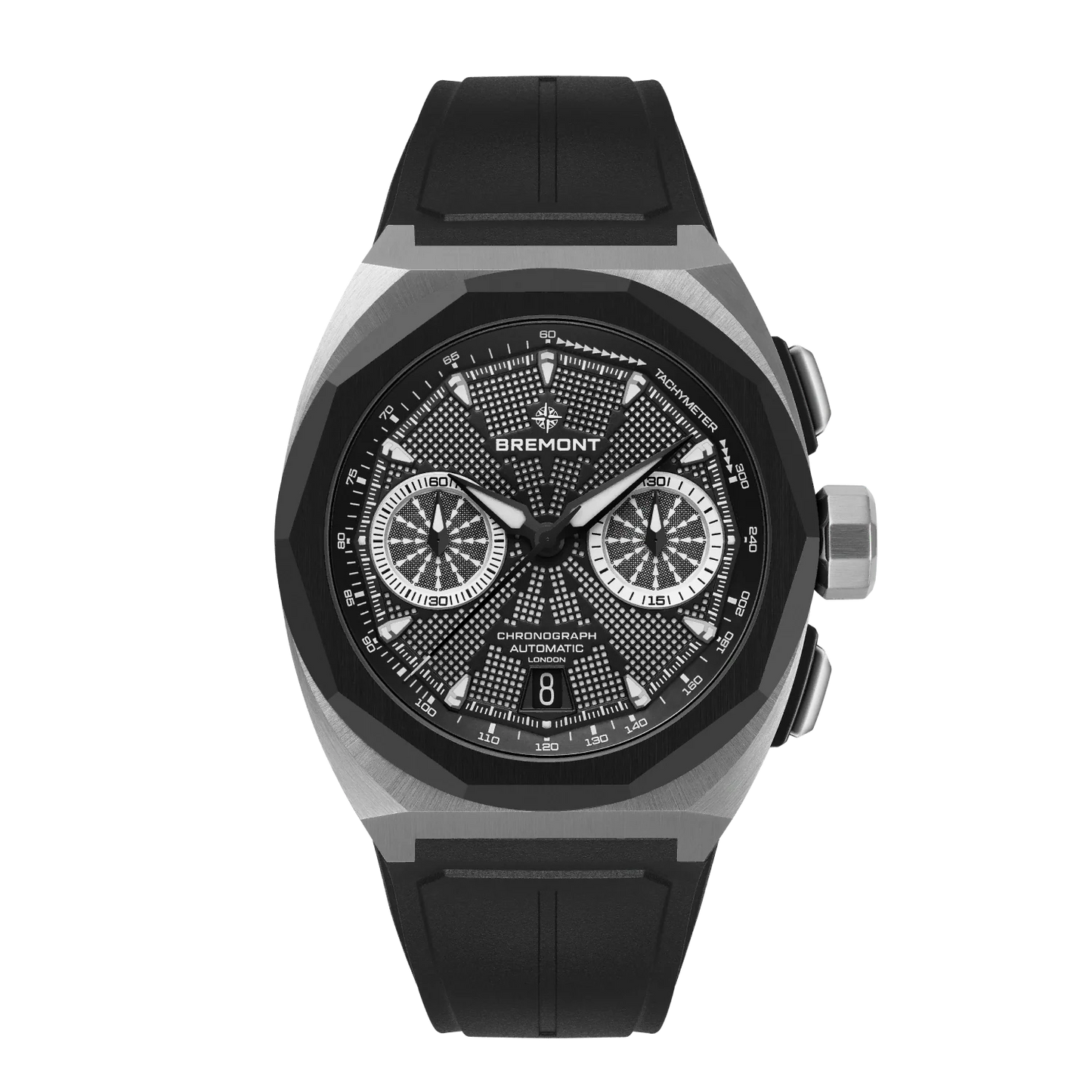 Supernova 41mm Chronograph Rubber Strap