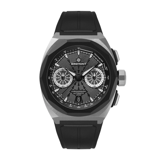 Supernova 41mm Chronograph Rubber Strap