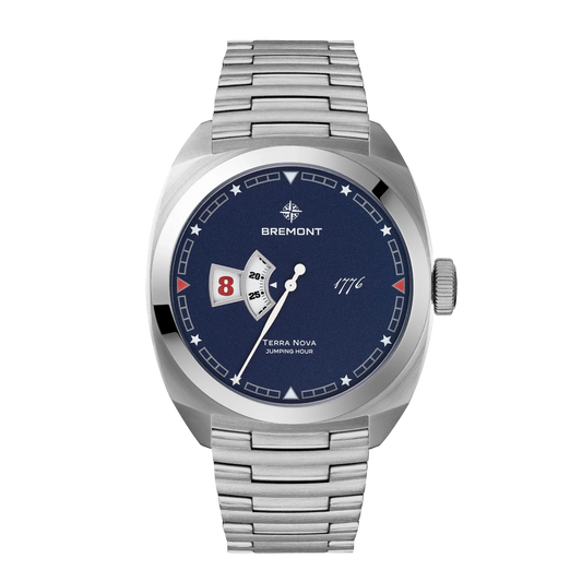 Terra Nova 40.5mm Jumping Hour 1776 Bracelet