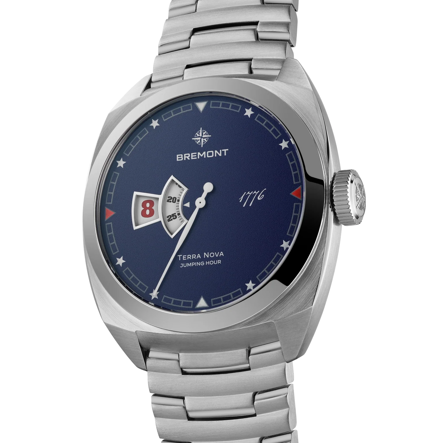 Terra Nova 40.5mm Jumping Hour 1776 Bracelet