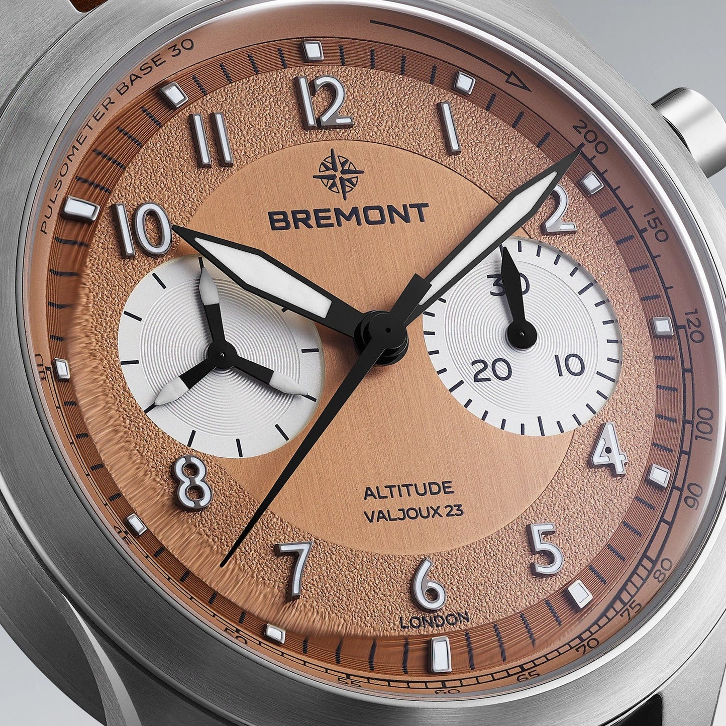 Altitude Chronograph Pulsograph Valjoux 23
