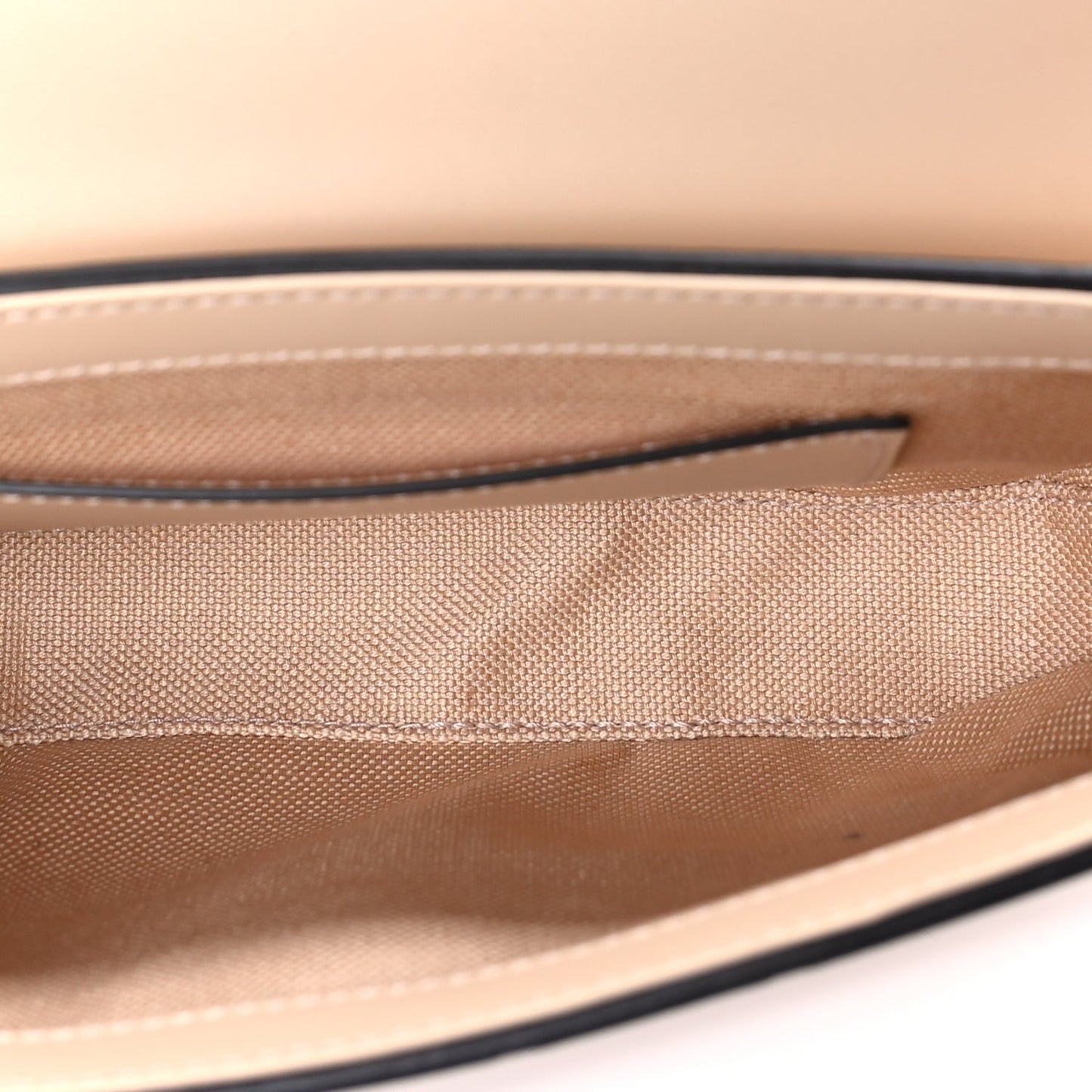Gucci Calfskin GG Super Mini Shoulder Bag  Beige