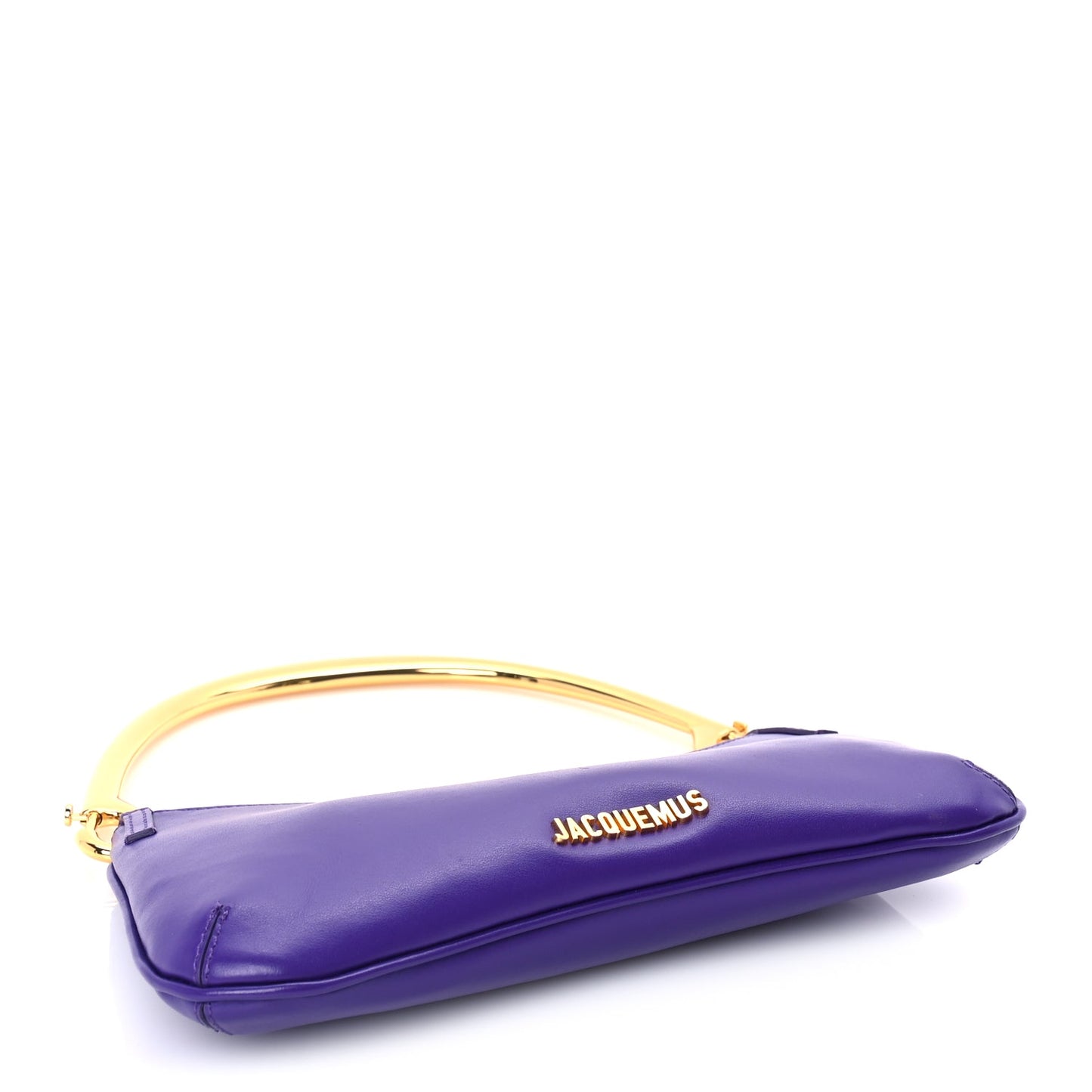 Jacquemus Smooth Calfskin Le Bisou Mousqueton  Purple