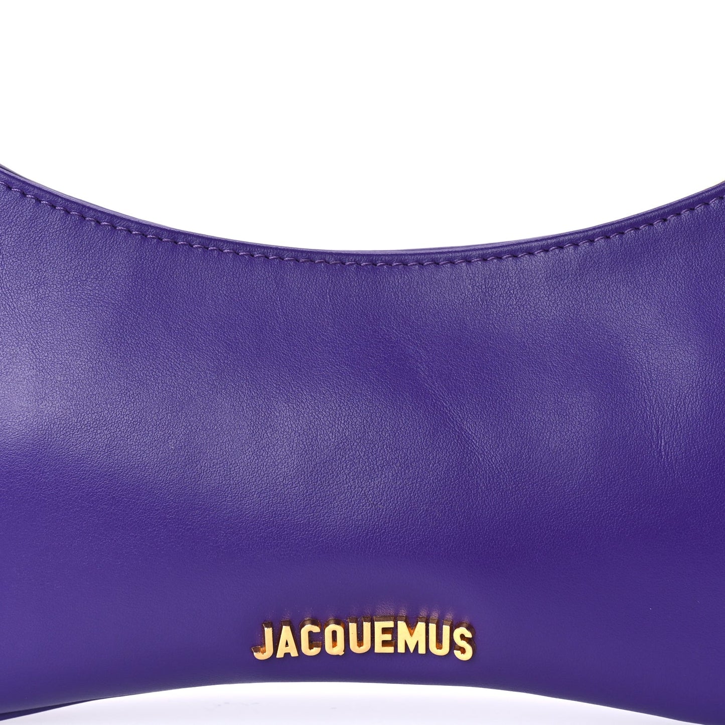 Jacquemus Smooth Calfskin Le Bisou Mousqueton  Purple