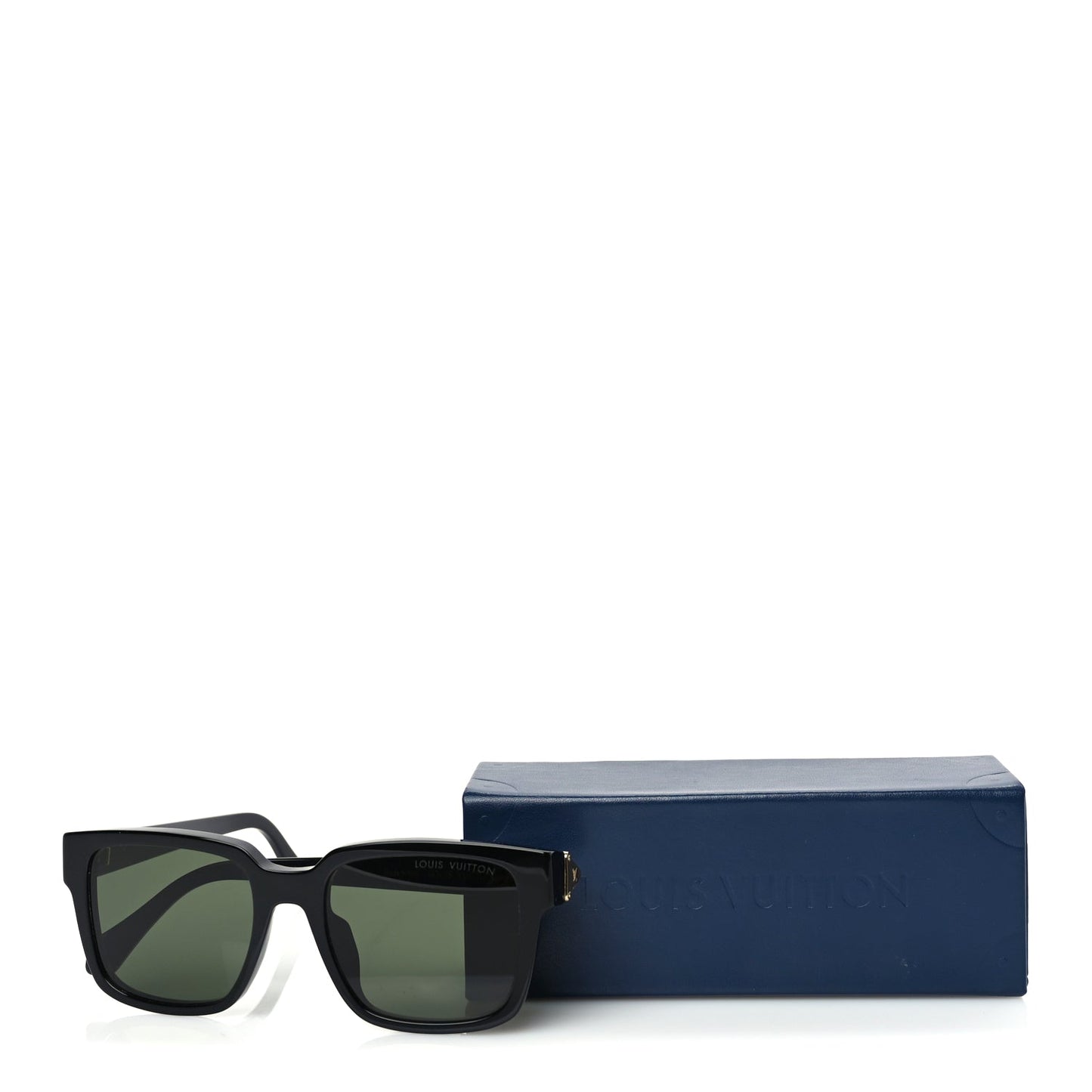 Louis Vuitton Acetate LV Square Sunglasses Z1692W  Black