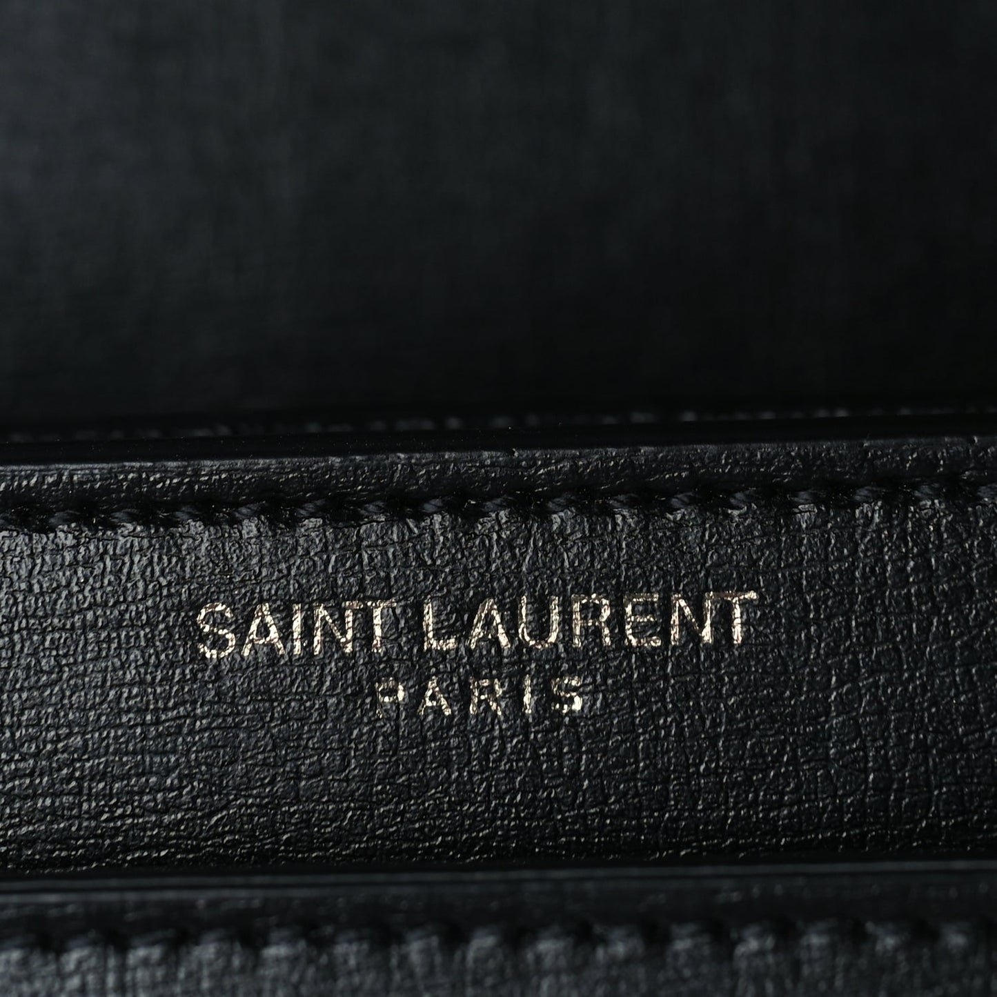 Saint Laurent Calfskin Medium Monogram Monochrome Sunset Black