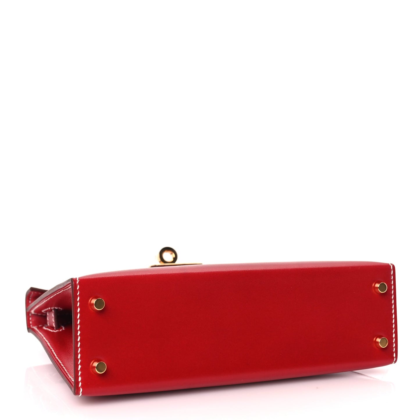 Hermes  Box Mini Kelly Sellier 20 Rouge Piment