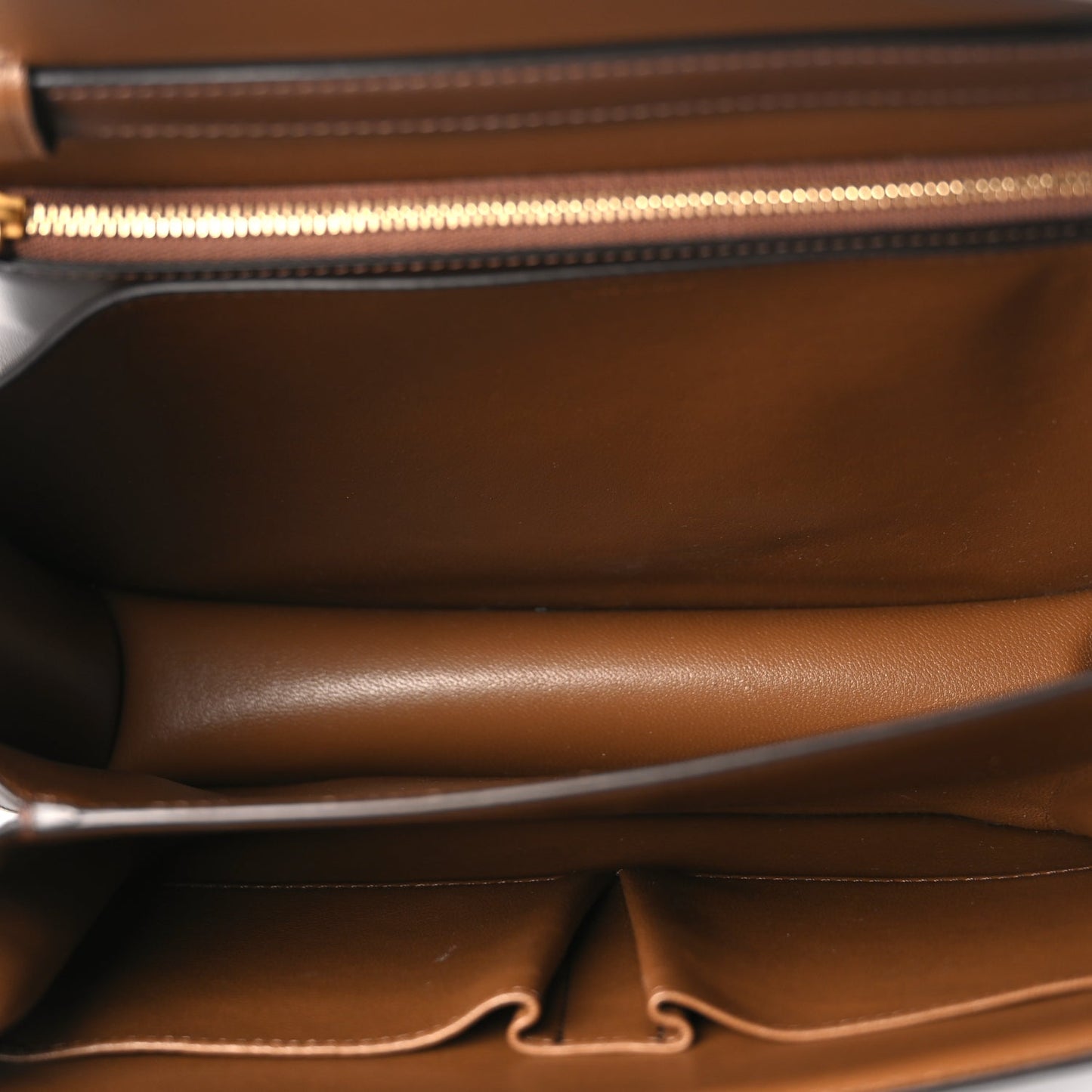Celine Box Calfskin Medium Classic Box Flap Bag Camel