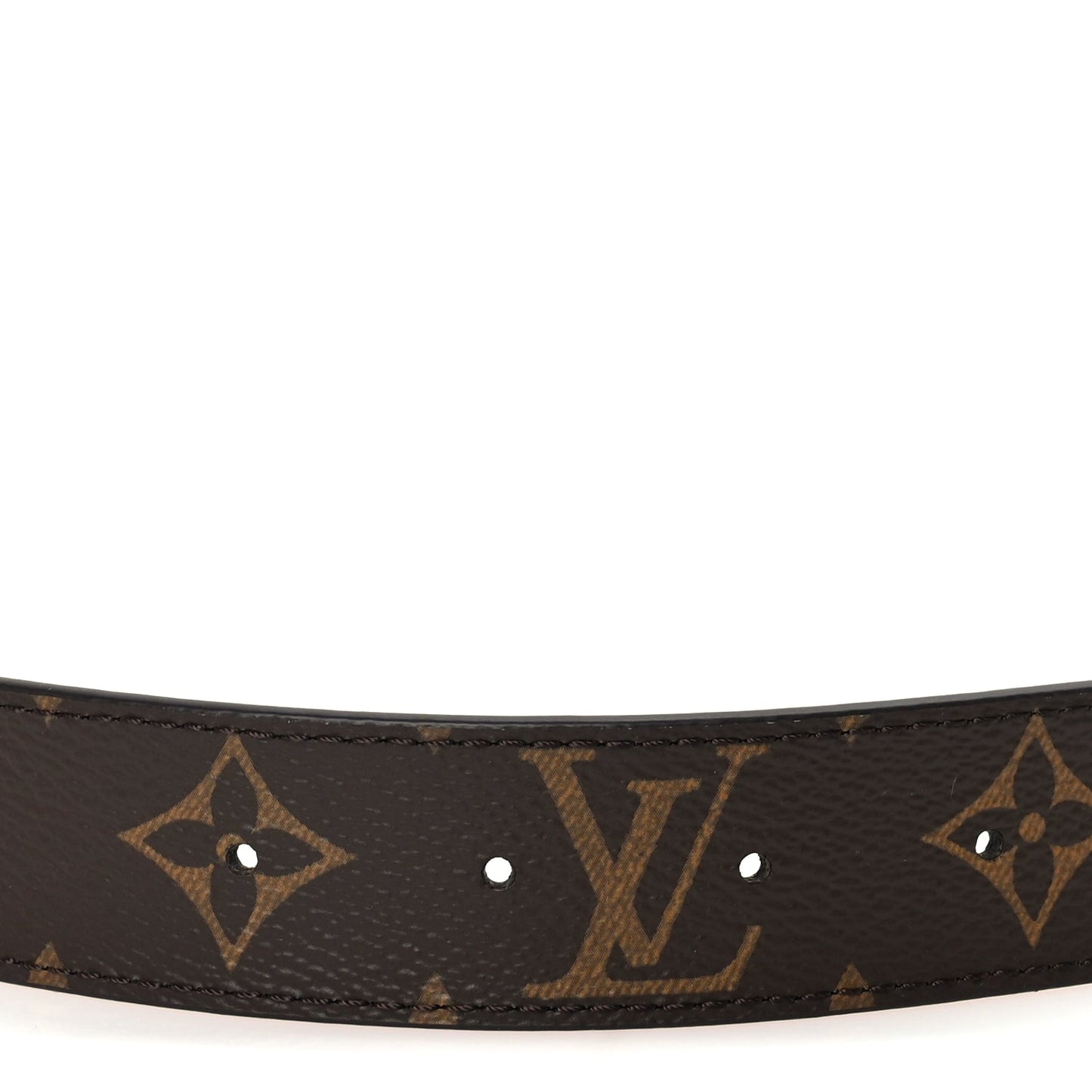 Louis Vuitton Monogram 30mm LV Initiales Reversible Belt 80 32 Coquelicot