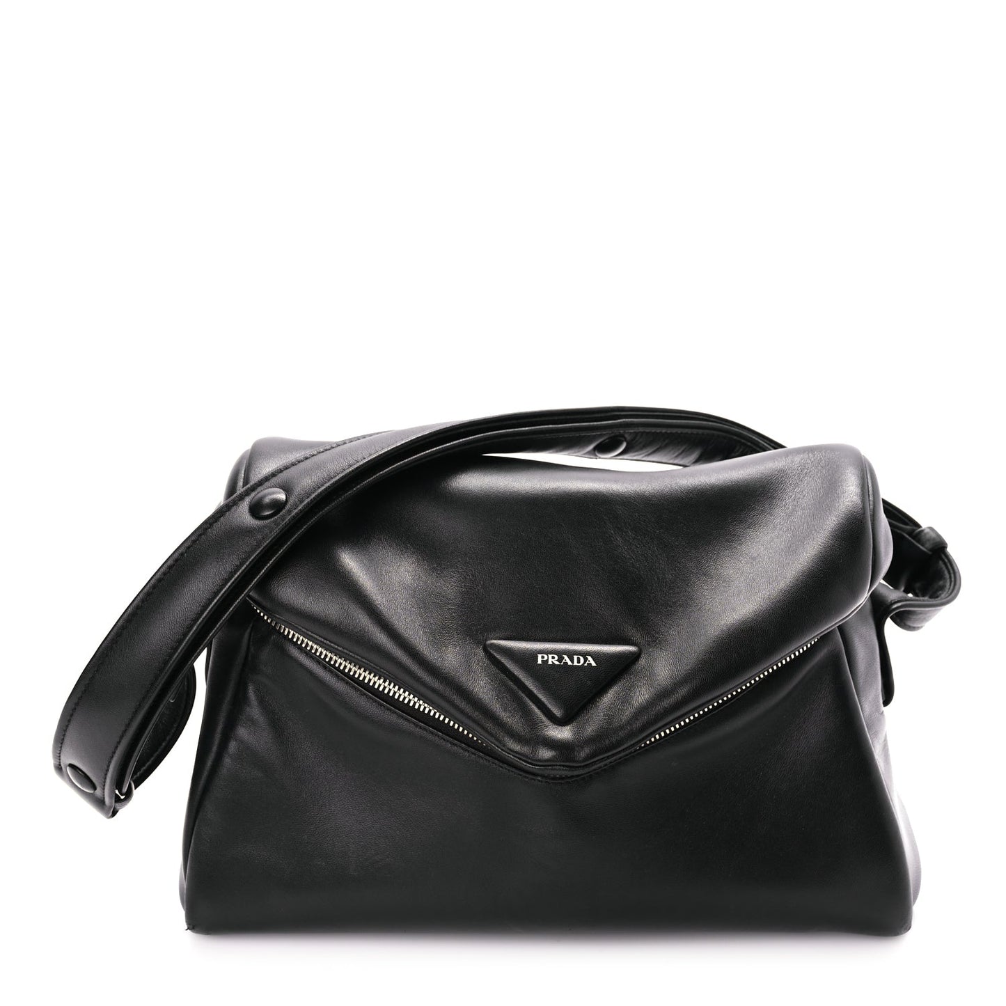Prada Nappa Padded Signaux Bag Black