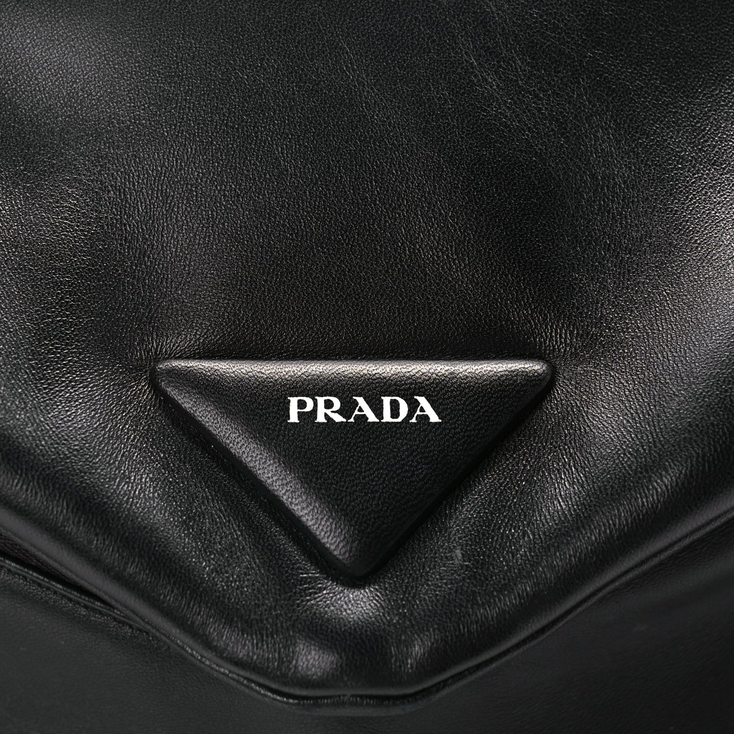 Prada Nappa Padded Signaux Bag Black