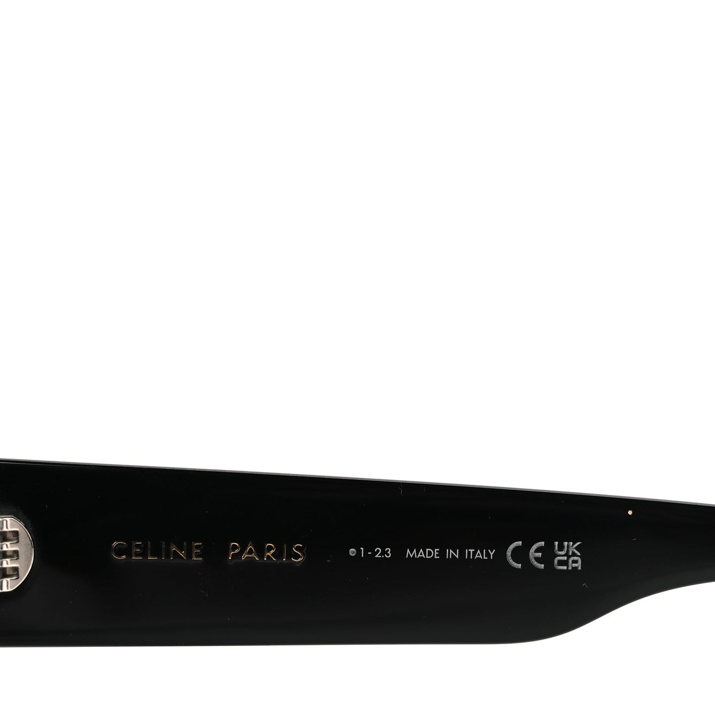 Celine Acetate Sunglasses CL40278U Black