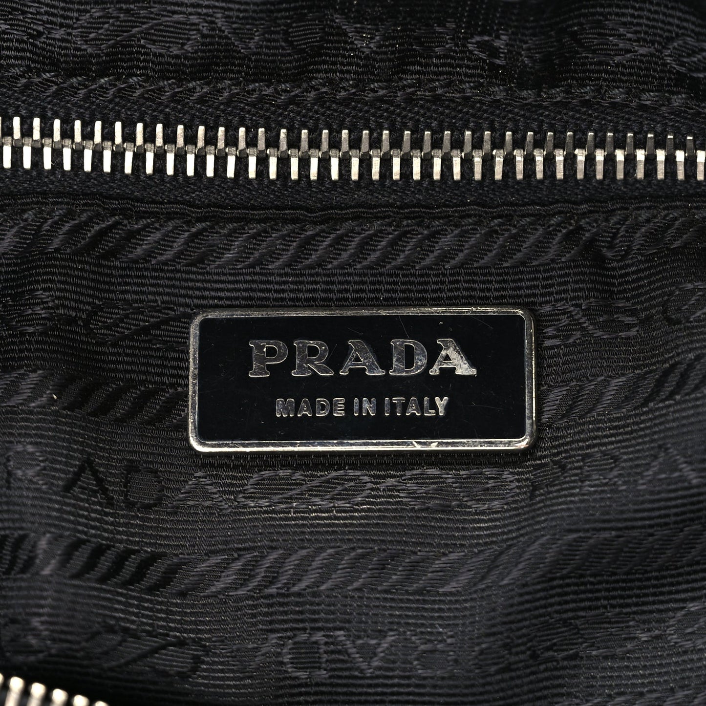 Prada Cervo Hobo Shoulder Bag Black