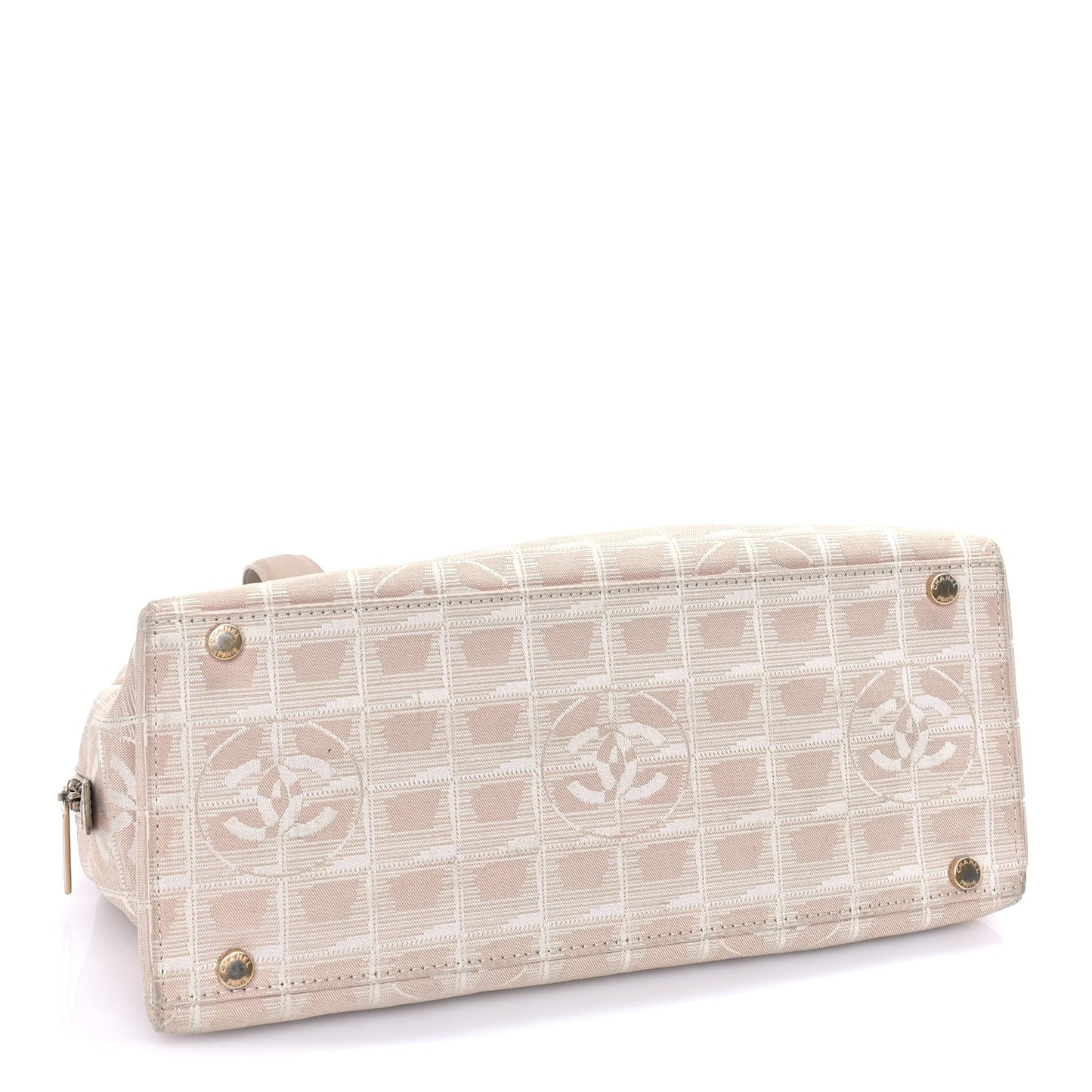 Chanel Nylon Travel Shoulder Bag  Pink