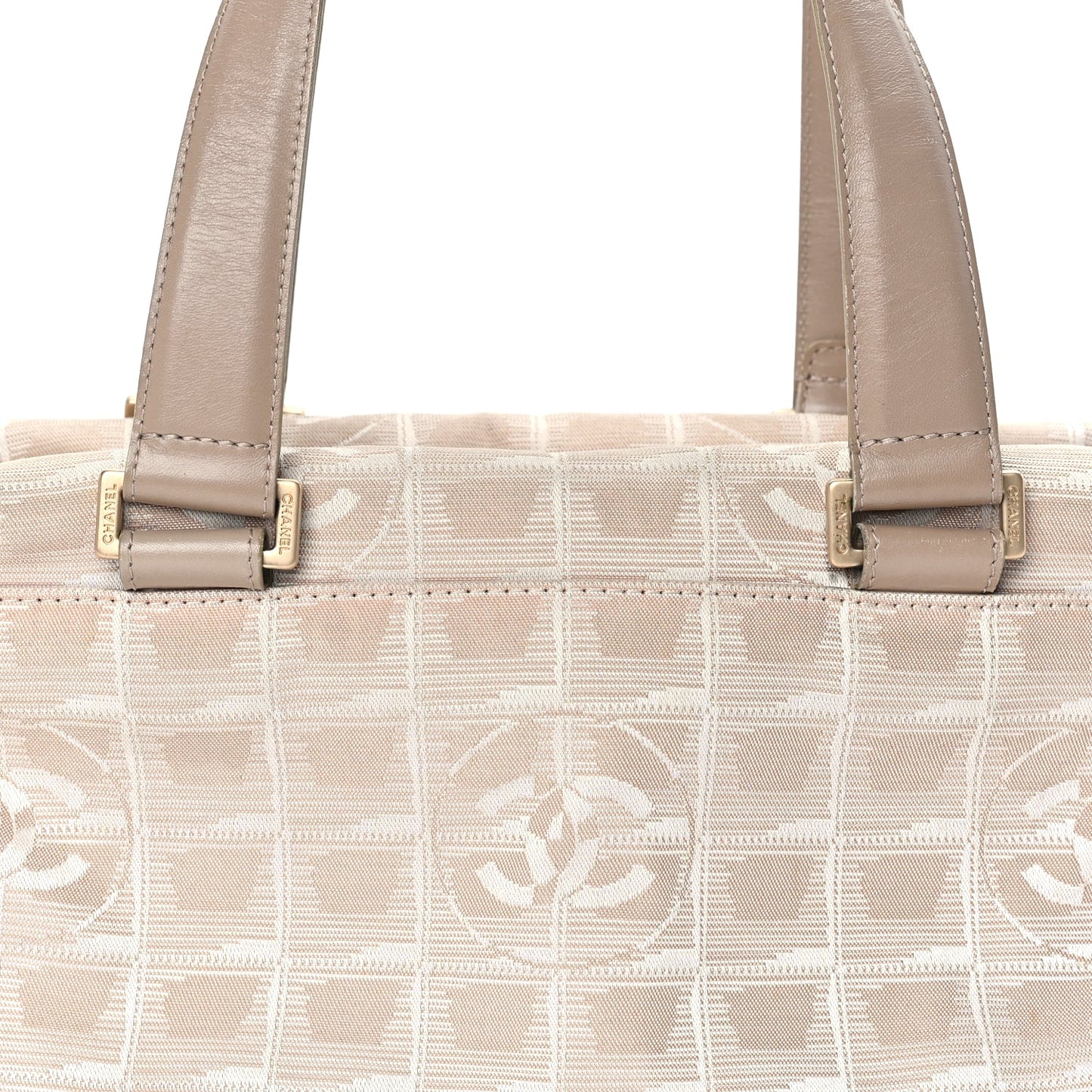Chanel Nylon Travel Shoulder Bag  Pink