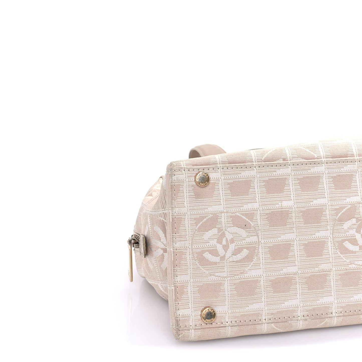 Chanel Nylon Travel Shoulder Bag  Pink