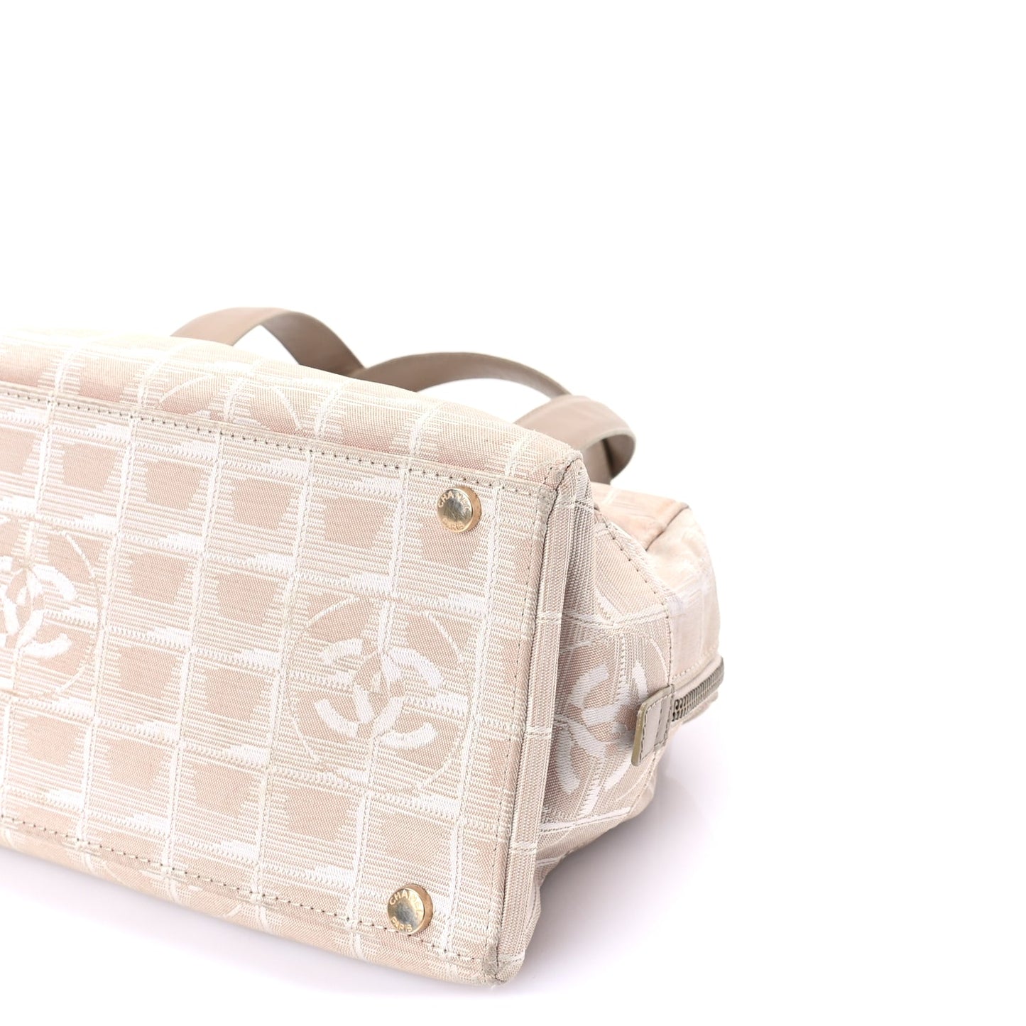 Chanel Nylon Travel Shoulder Bag  Pink