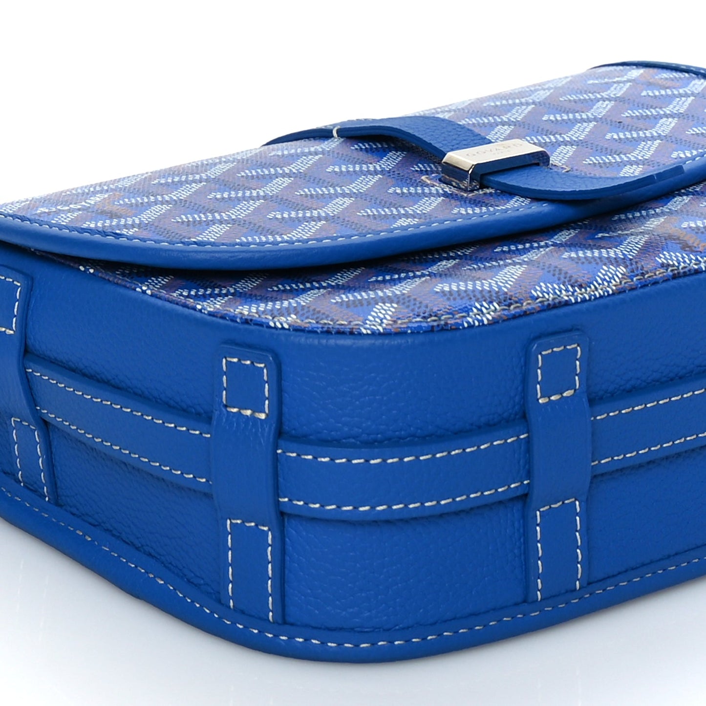 Goyard Goyardine Belvedere II PM Messenger Bag Sky Blue Sky Blue