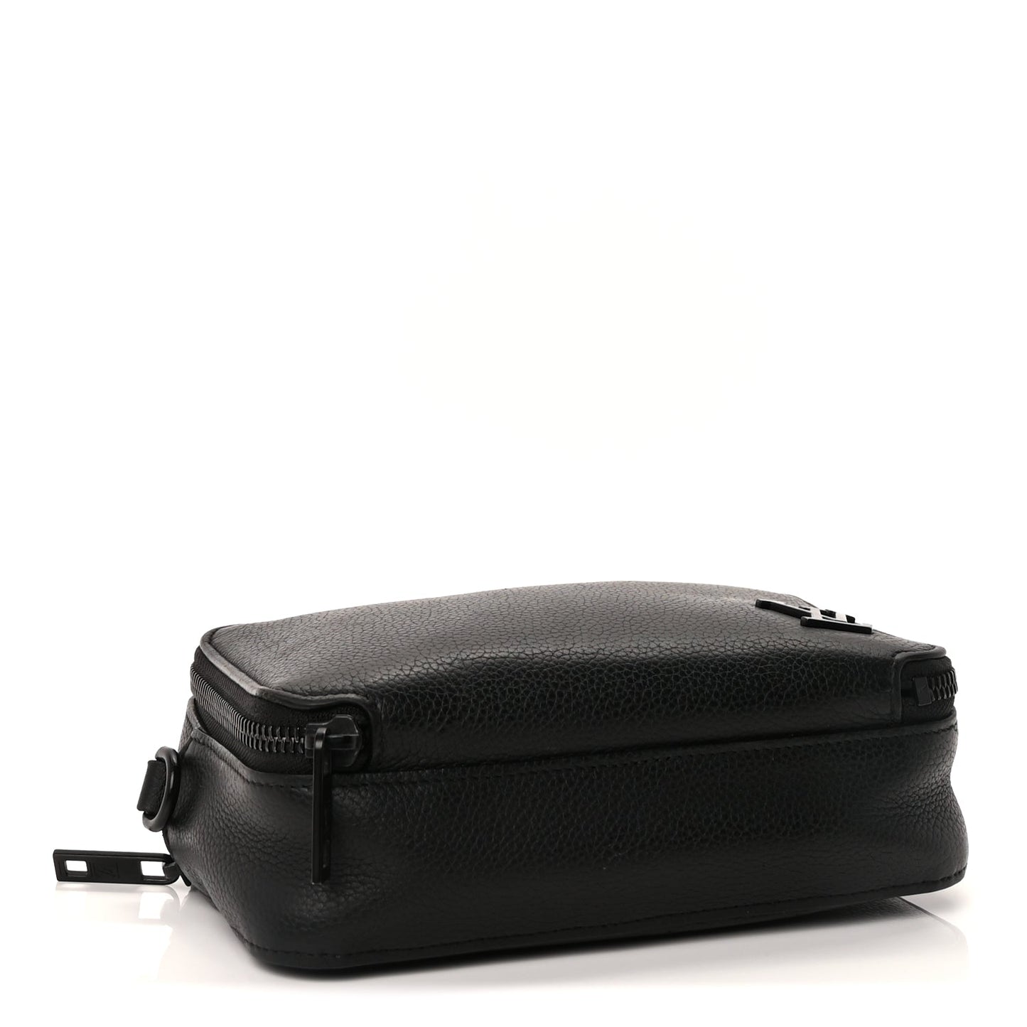 Louis Vuitton Calfskin Aerogram Alpha Wearable Wallet Black