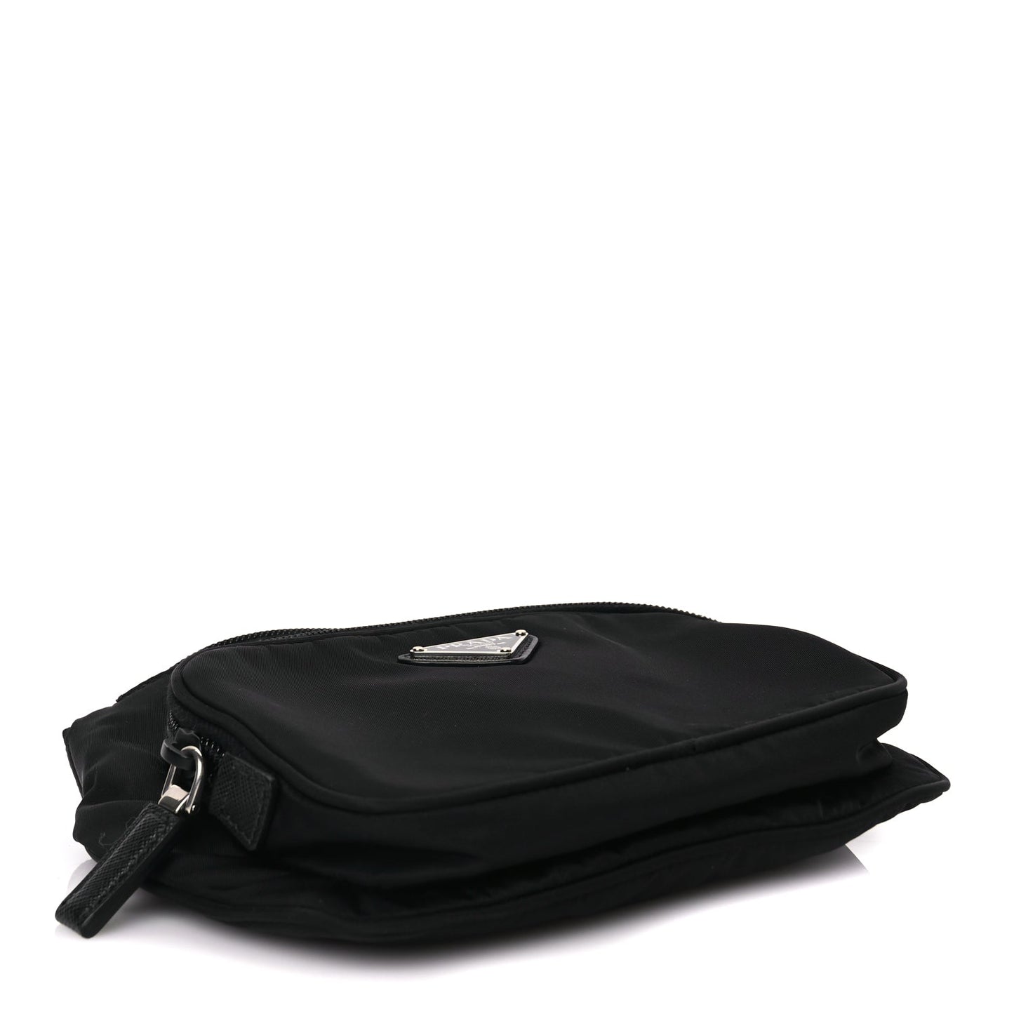 Prada Re-Nylon Saffiano Belt Bag Black