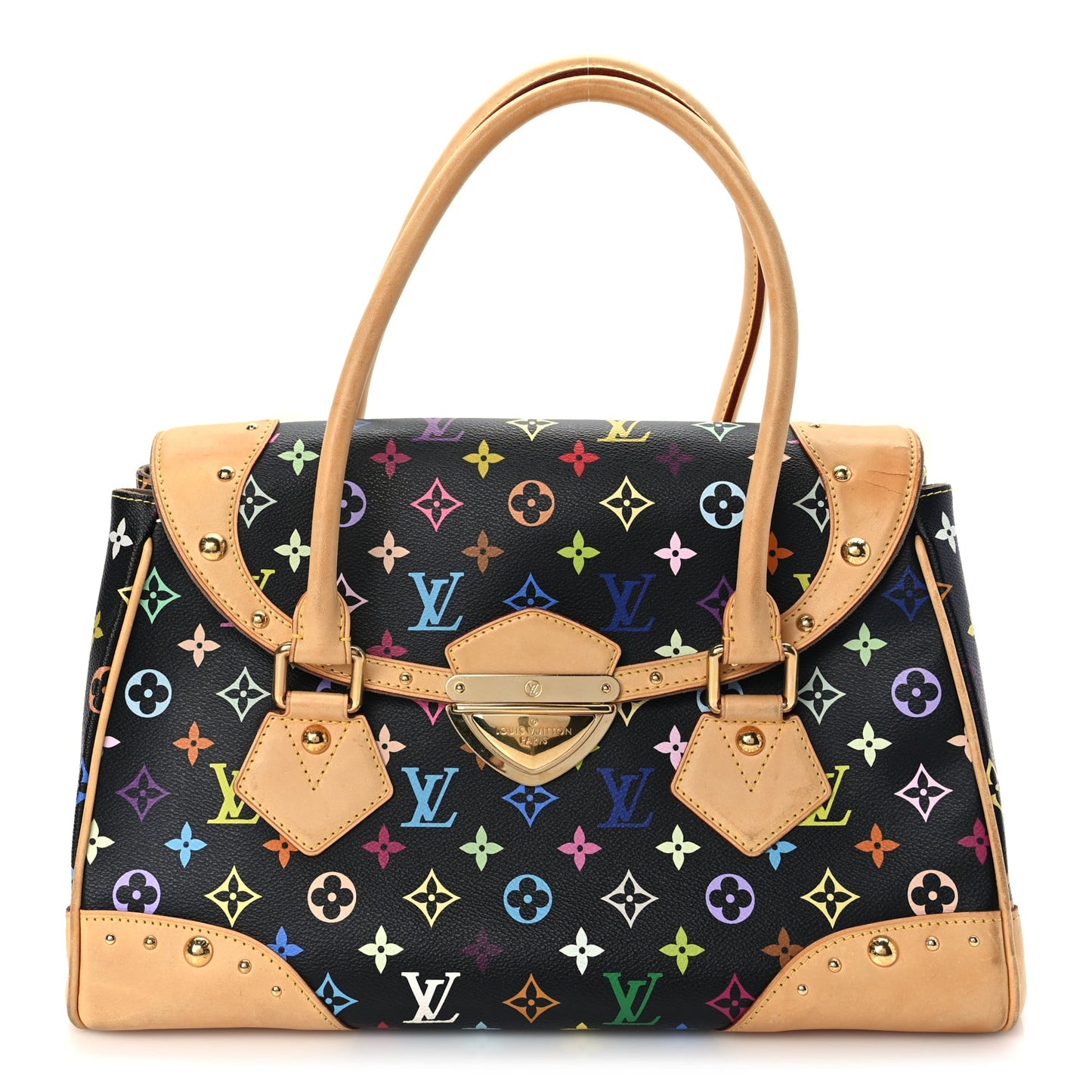 Louis Vuitton Monogram Multicolor Beverly GM Black