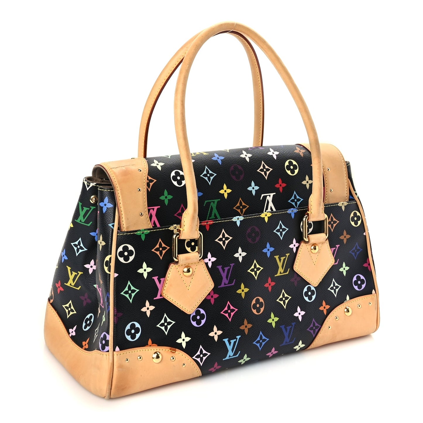 Louis Vuitton Monogram Multicolor Beverly GM Black