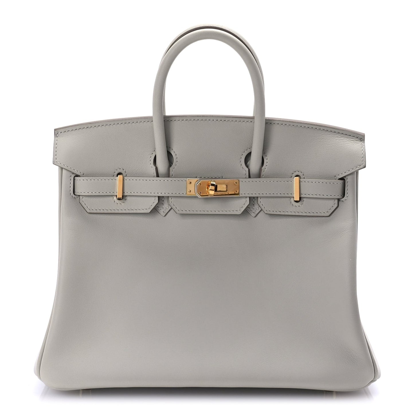Hermes Swift Birkin 25 Gris Perle
