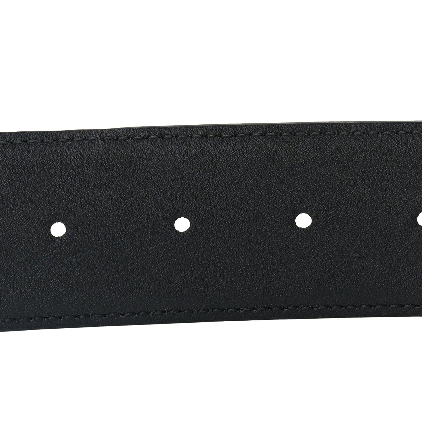 Gucci Plutone Calfskin Geometric Double G 40mm Belt 100 40  Black