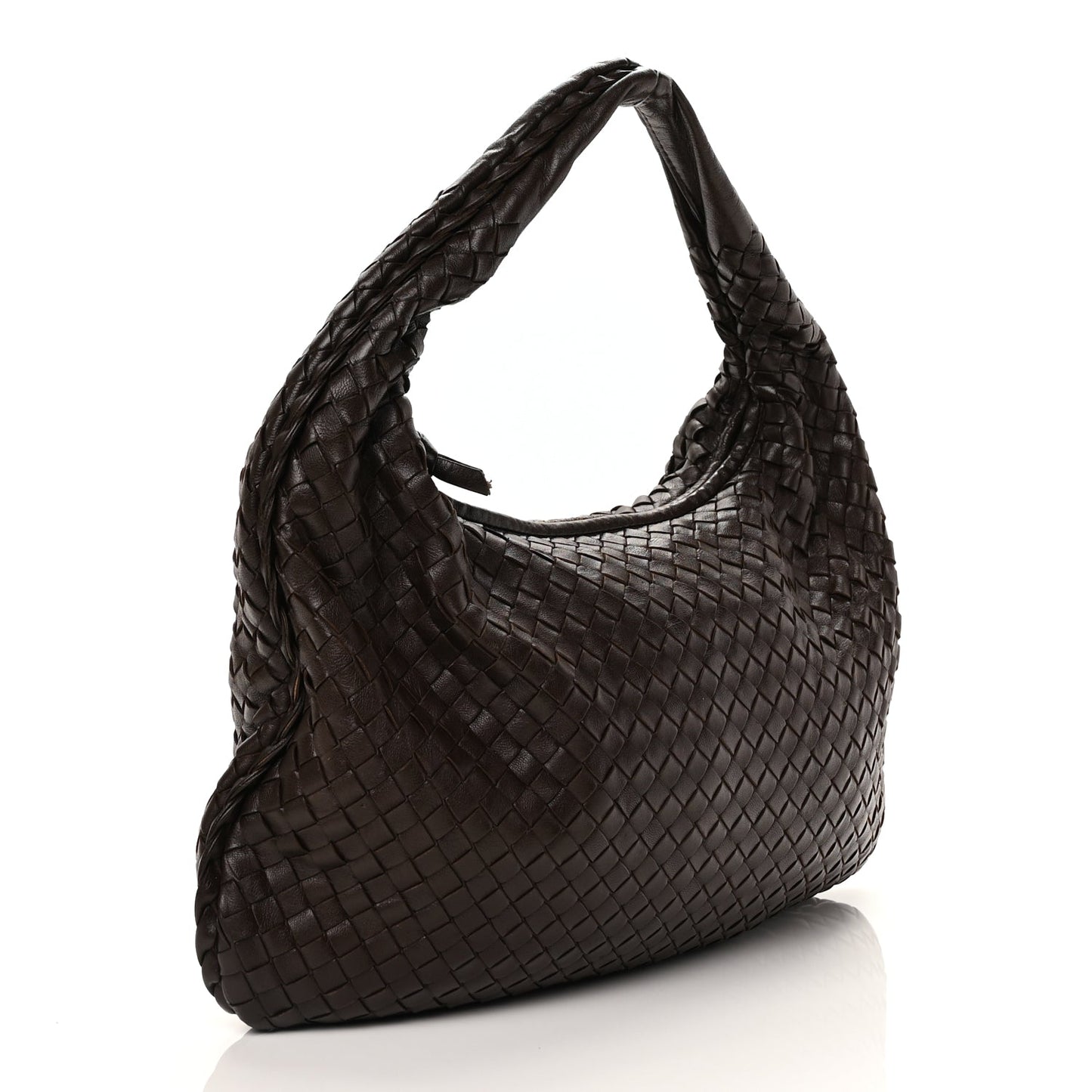 Bottega Veneta Nappa Intrecciato Medium Veneta Hobo Ebano