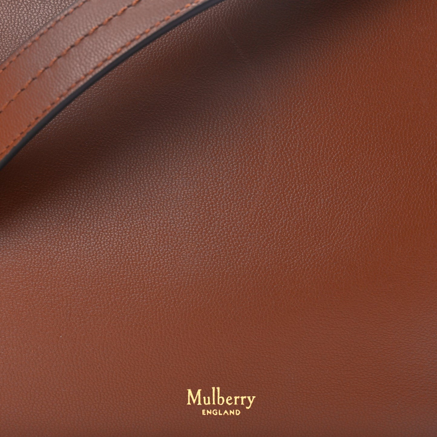 Mulberry Micro Classic Grain Clovelly Crossbody Bright Oak