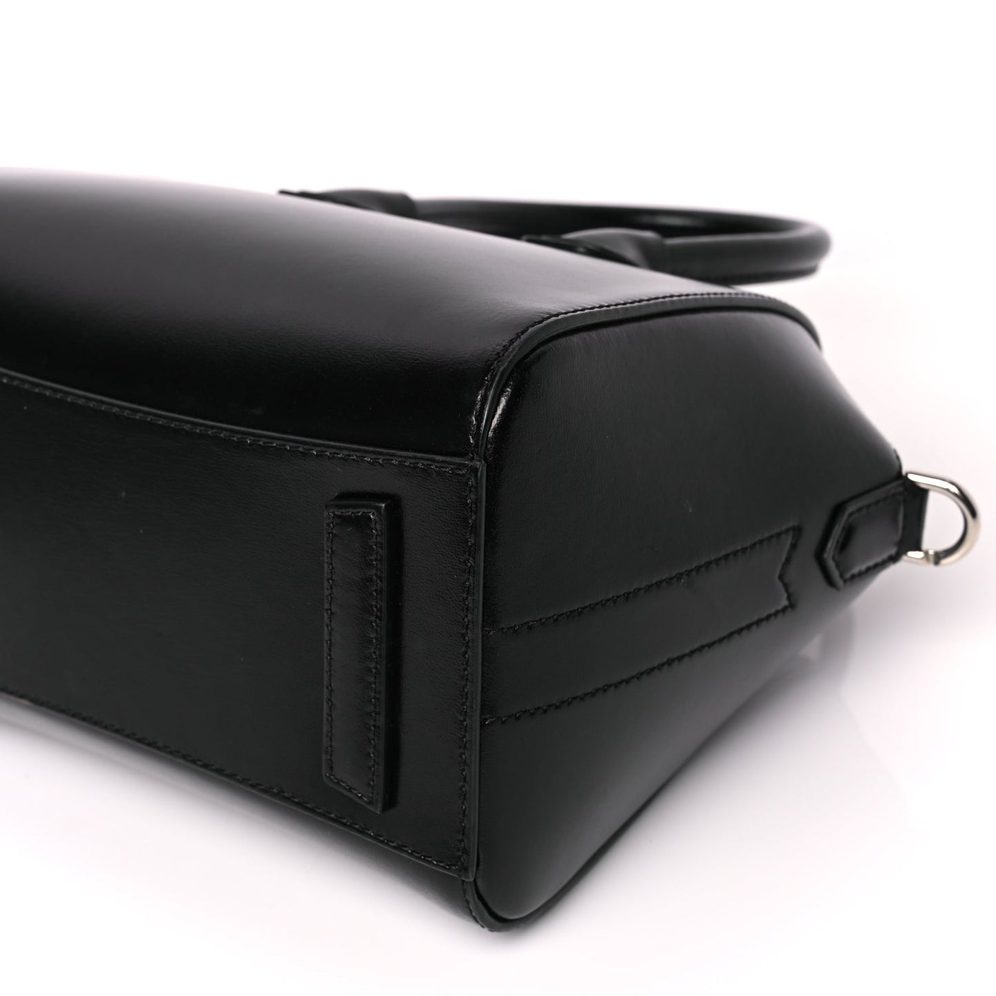 Givenchy Shiny Lord Calfskin Mini Antigona Black