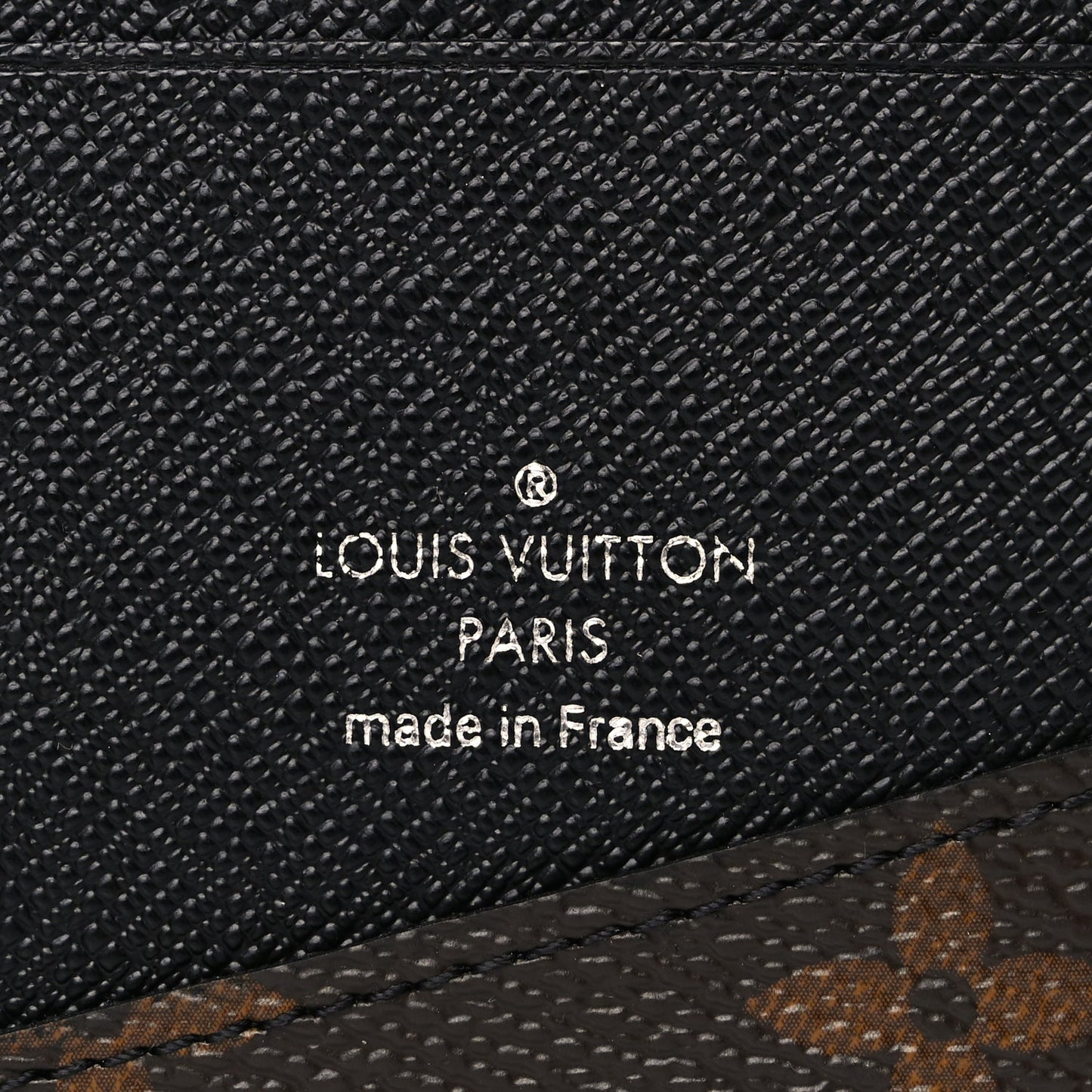 Louis Vuitton Monogram Macassar Pocket Organizer NM