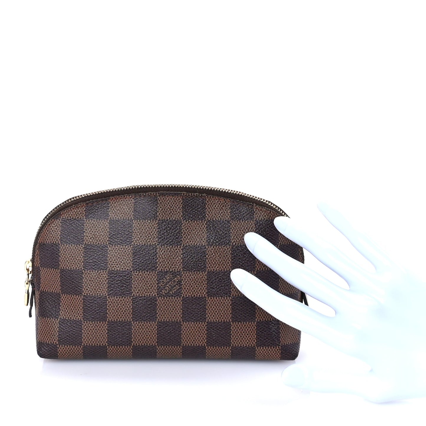 Louis Vuitton Damier Ebene Cosmetic Pouch Brown