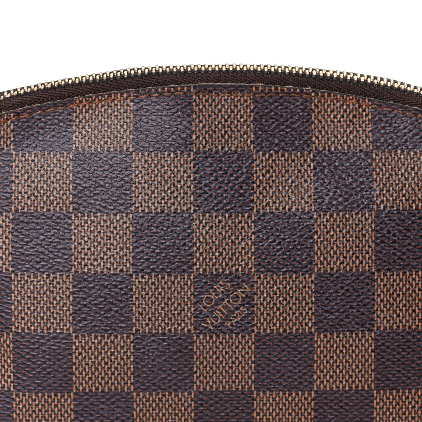 Louis Vuitton Damier Ebene Cosmetic Pouch Brown