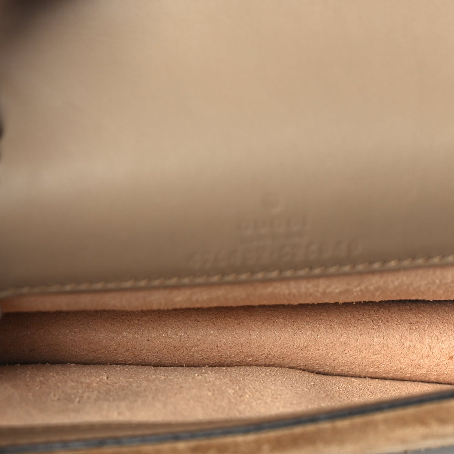 Gucci GG Supreme Monogram Super Mini Dionysus Shoulder Bag Taupe