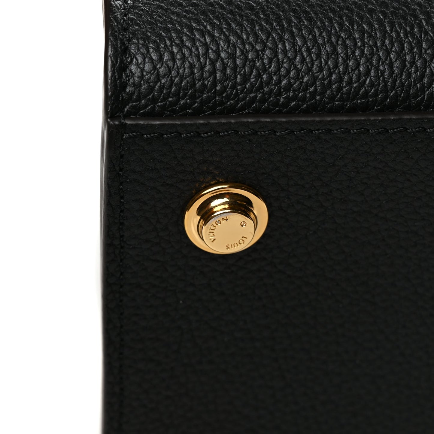 Louis Vuitton Taurillon City Steamer MM Black