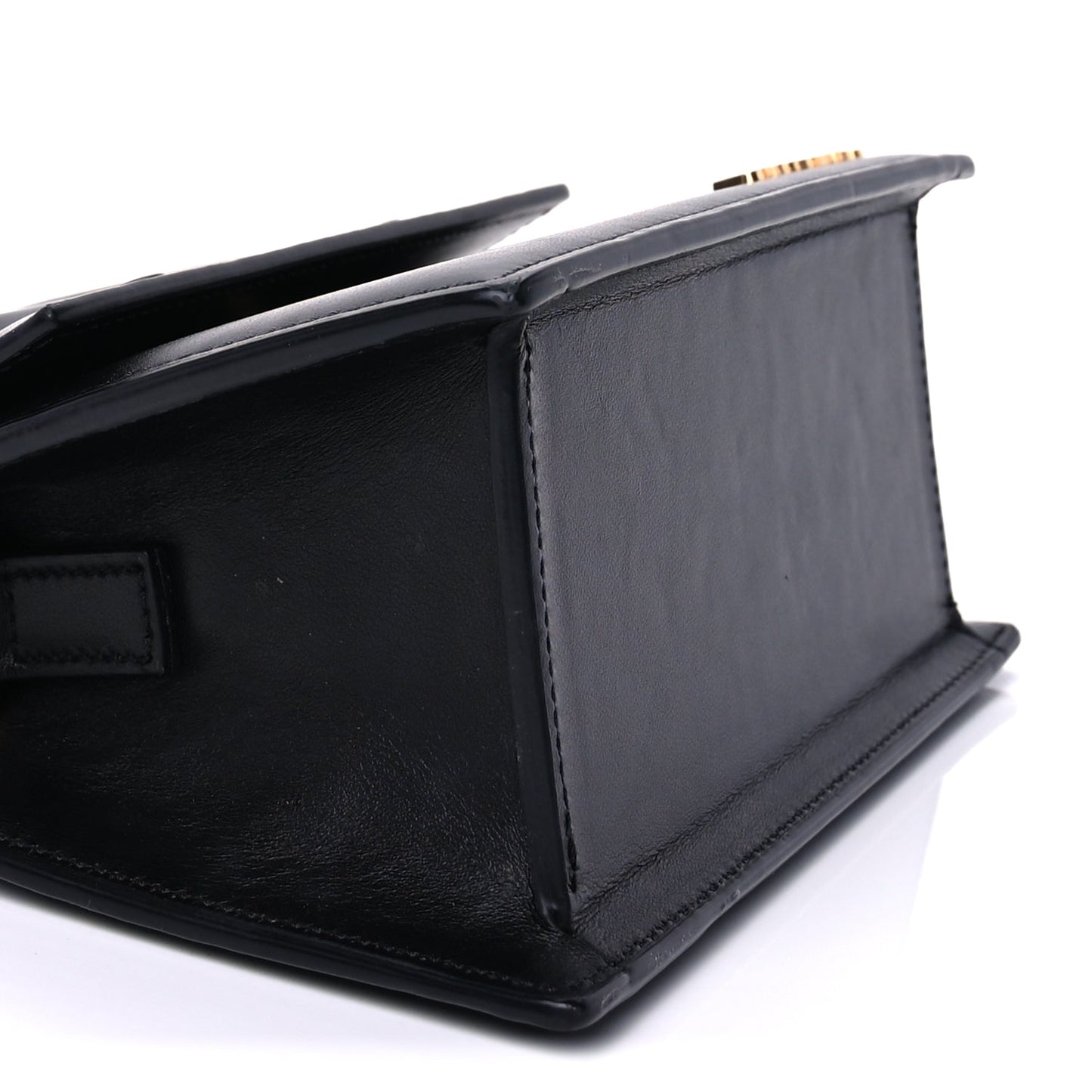Jacquemus Smooth Calfskin Le Chiquito Moyen Black
