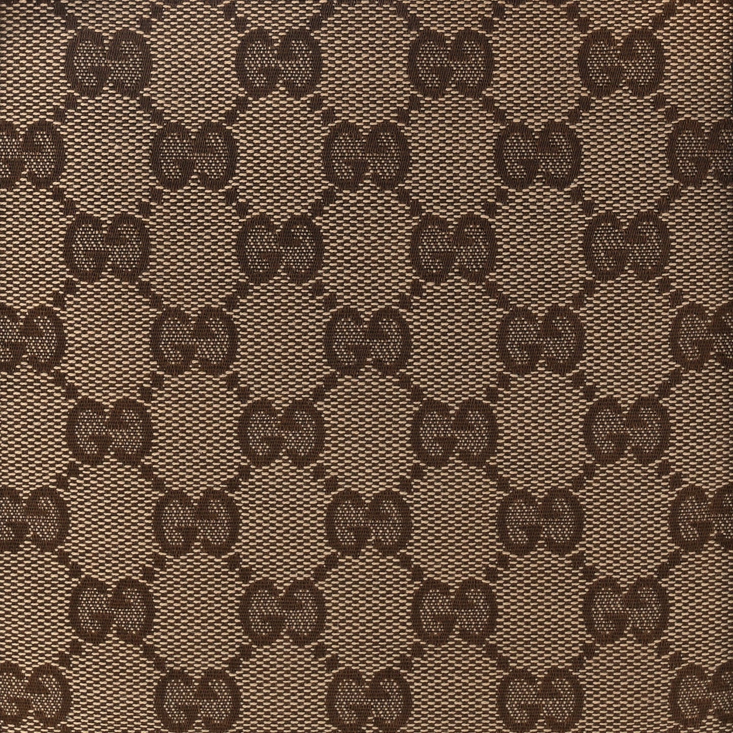 Gucci Monogram Small Lovely Heart Tote Dark Brown