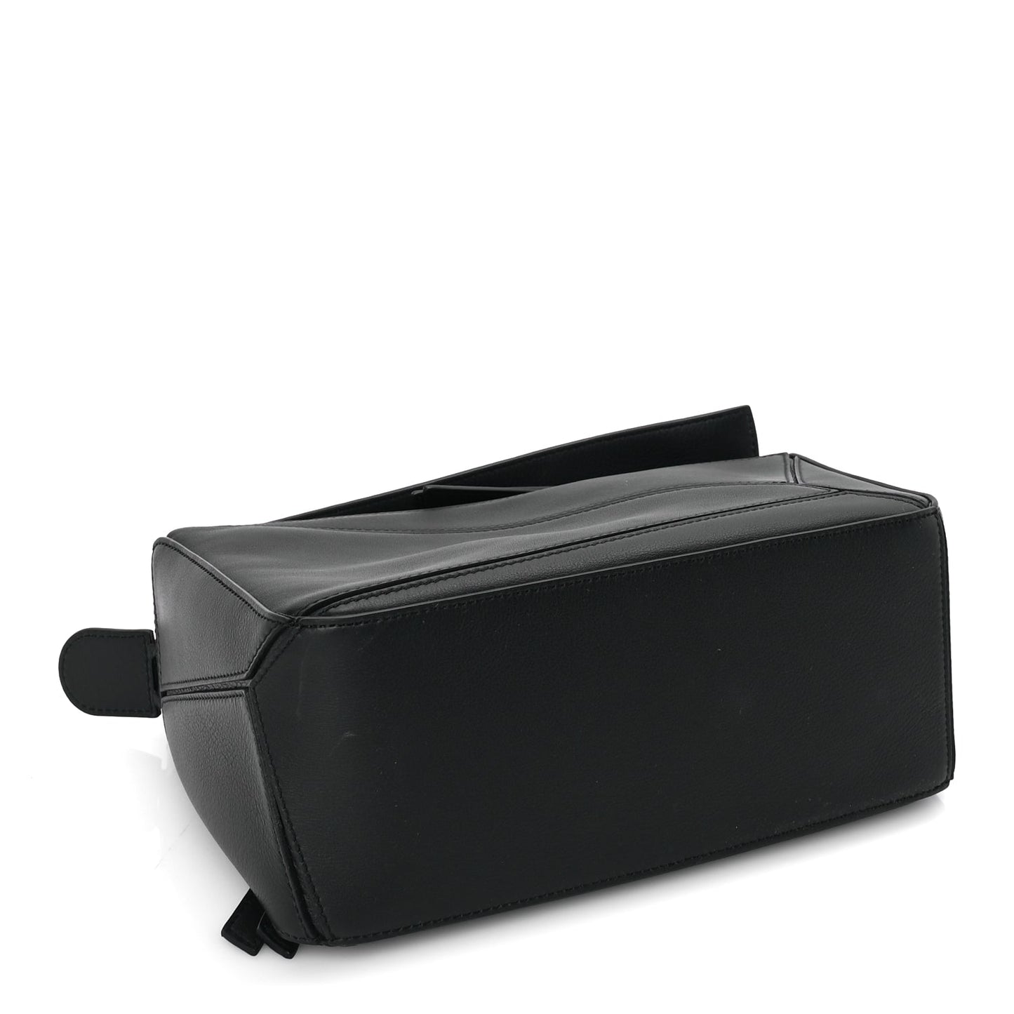 Loewe Calfskin Small Puzzle Bag  Black