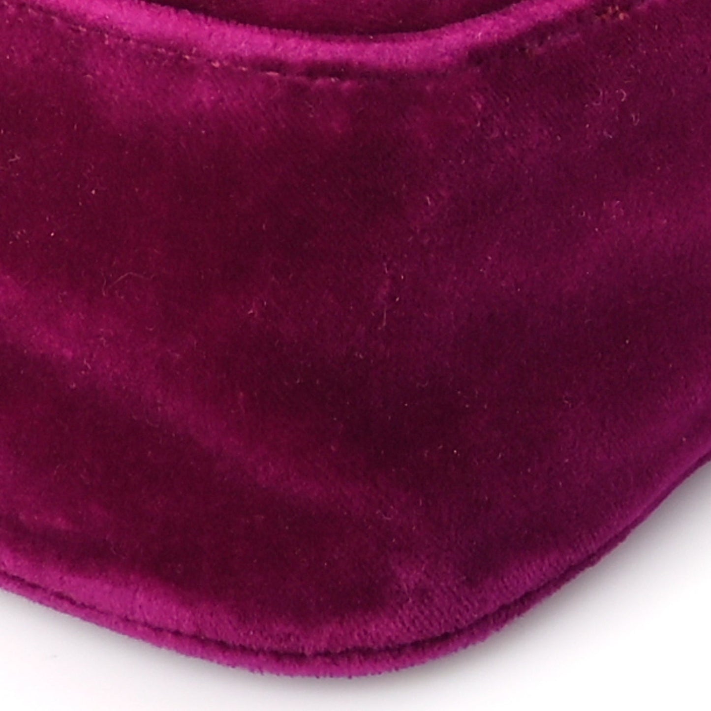 Gucci Velvet Matelasse Medium GG Marmont Shoulder Bag  Fuchsia Violet Cyclamen