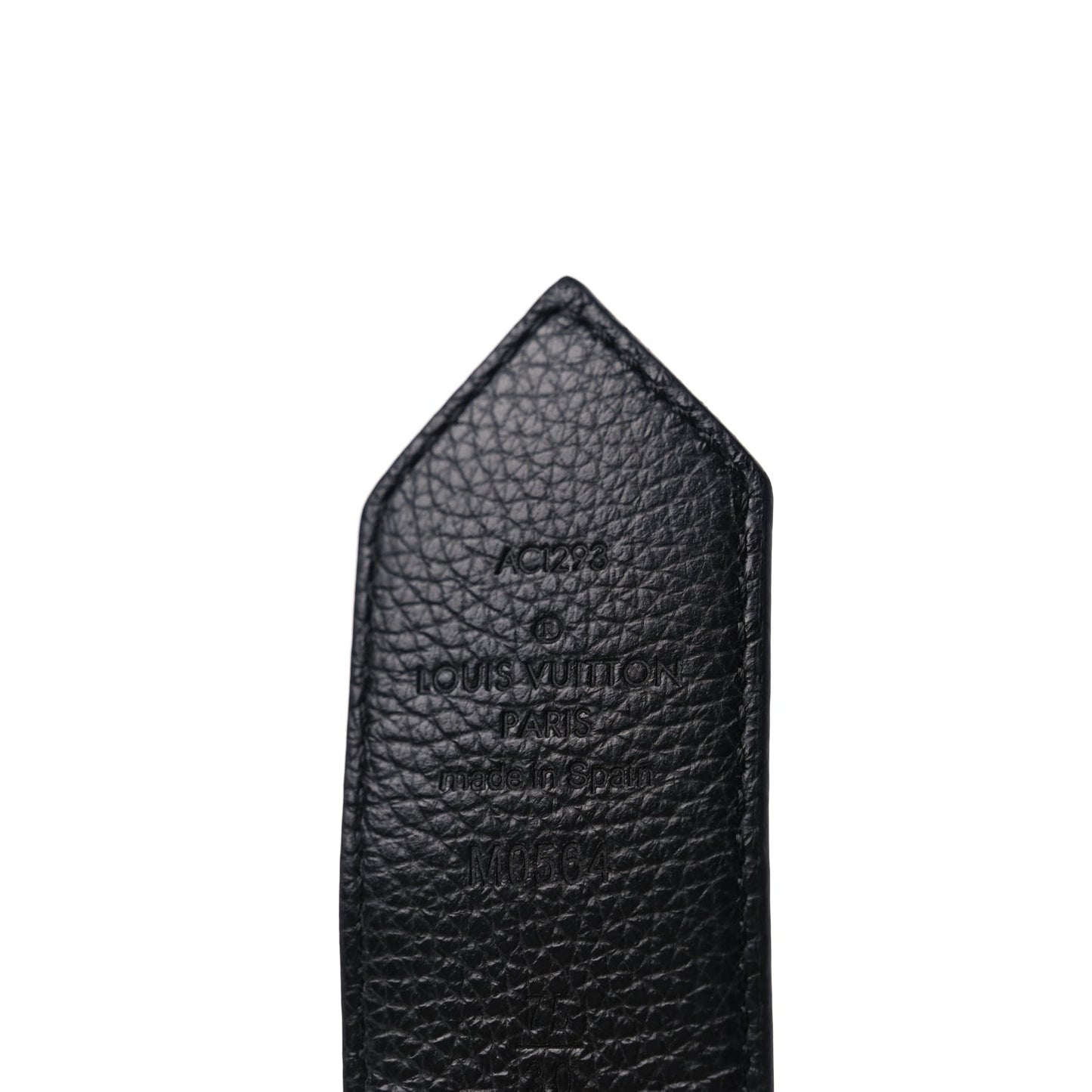 Louis Vuitton Monogram LV Circle 35mm Reversible Belt 75 30 Black