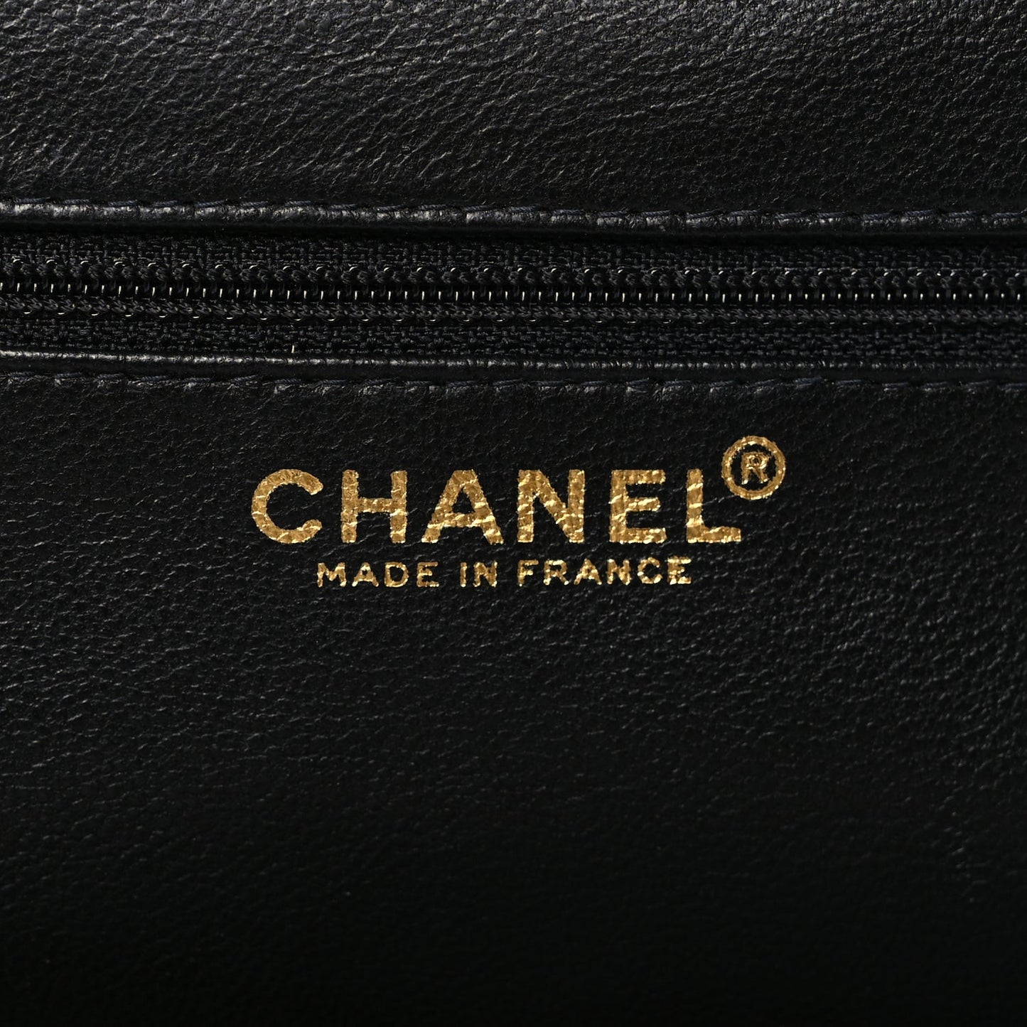 Chanel Tweed Lambskin Plexiglass CC Wristlet Black