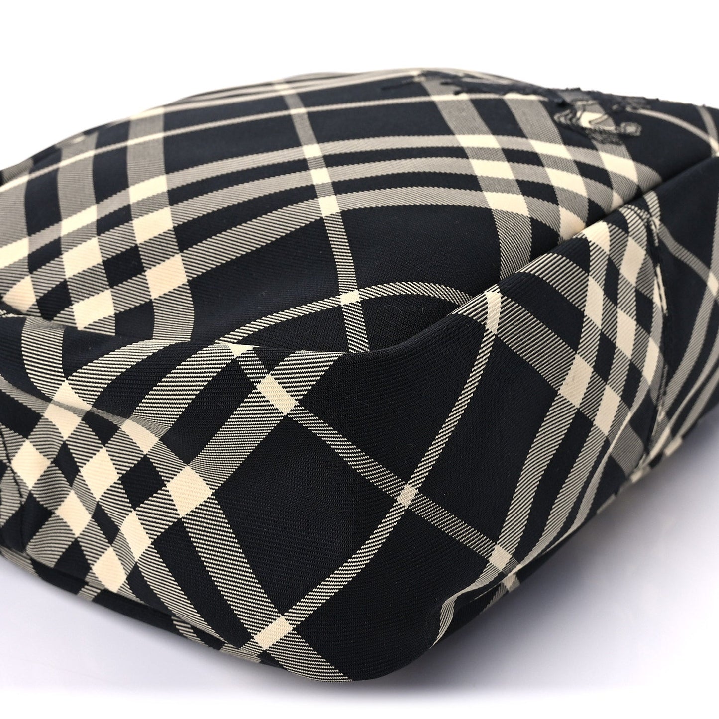 Burberry Canvas Check EKD-applique Crossbody Bag Black Calico