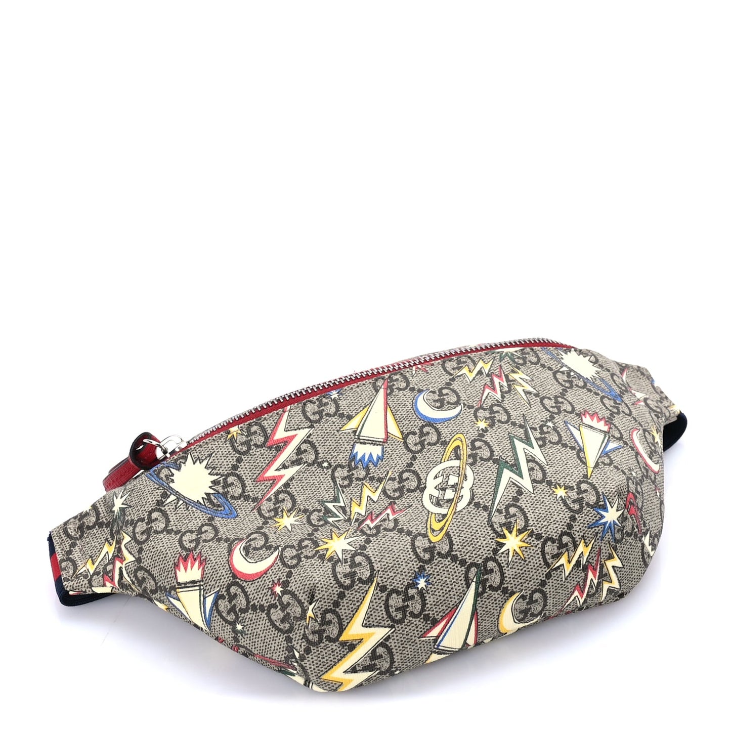 Gucci GG Supreme Monogram Childrens Space Print Belt Bag  Multicolor