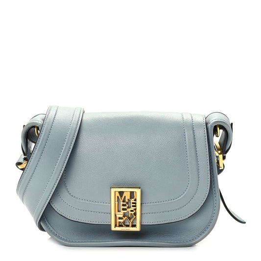 Mulberry Silky Calfskin Small Sadie Satchel Cloud