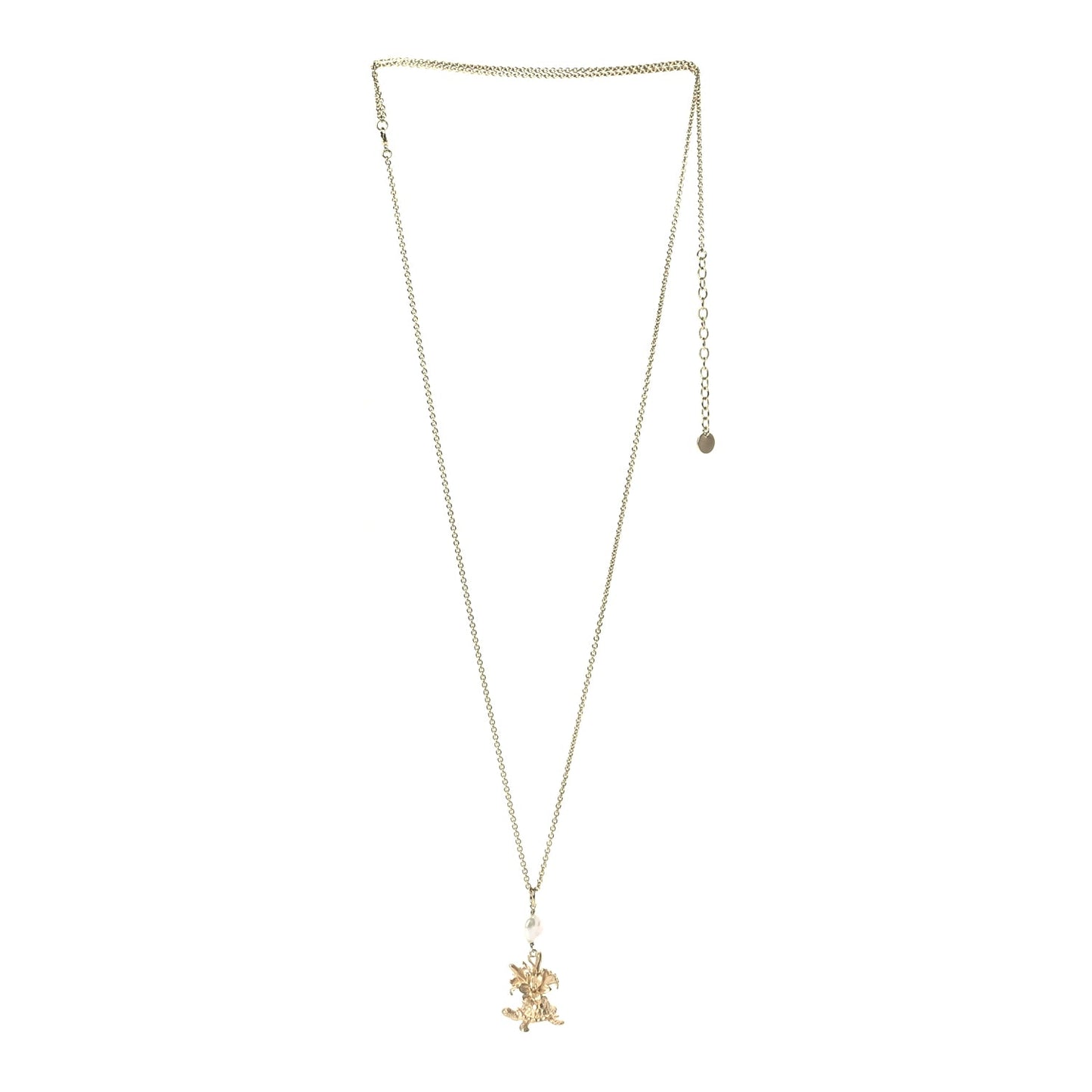Christian Dior Pearl Reve D'Infini  Necklace  Gold White