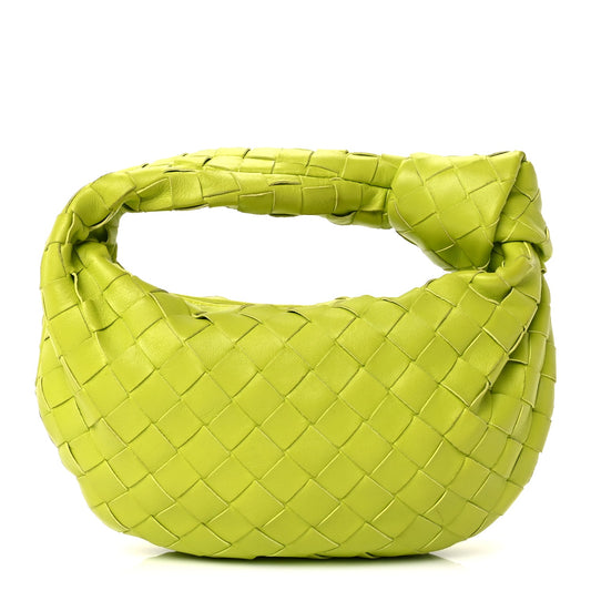 Bottega Veneta Nappa Intrecciato Mini Jodie Kiwi